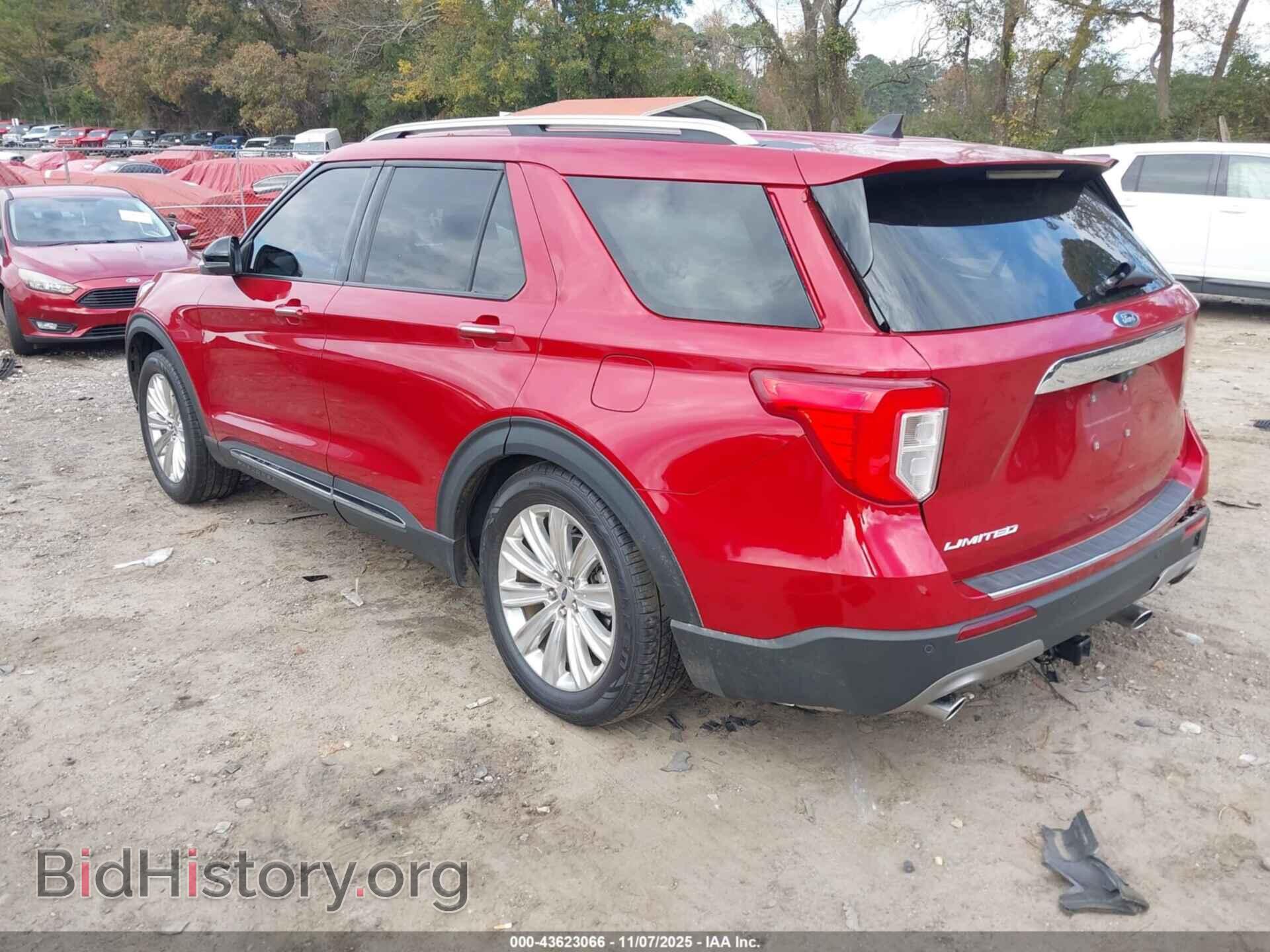 2022 FORD EXPLORER - VIN: 1FMSK7FH0NGA63800 - Фото 3