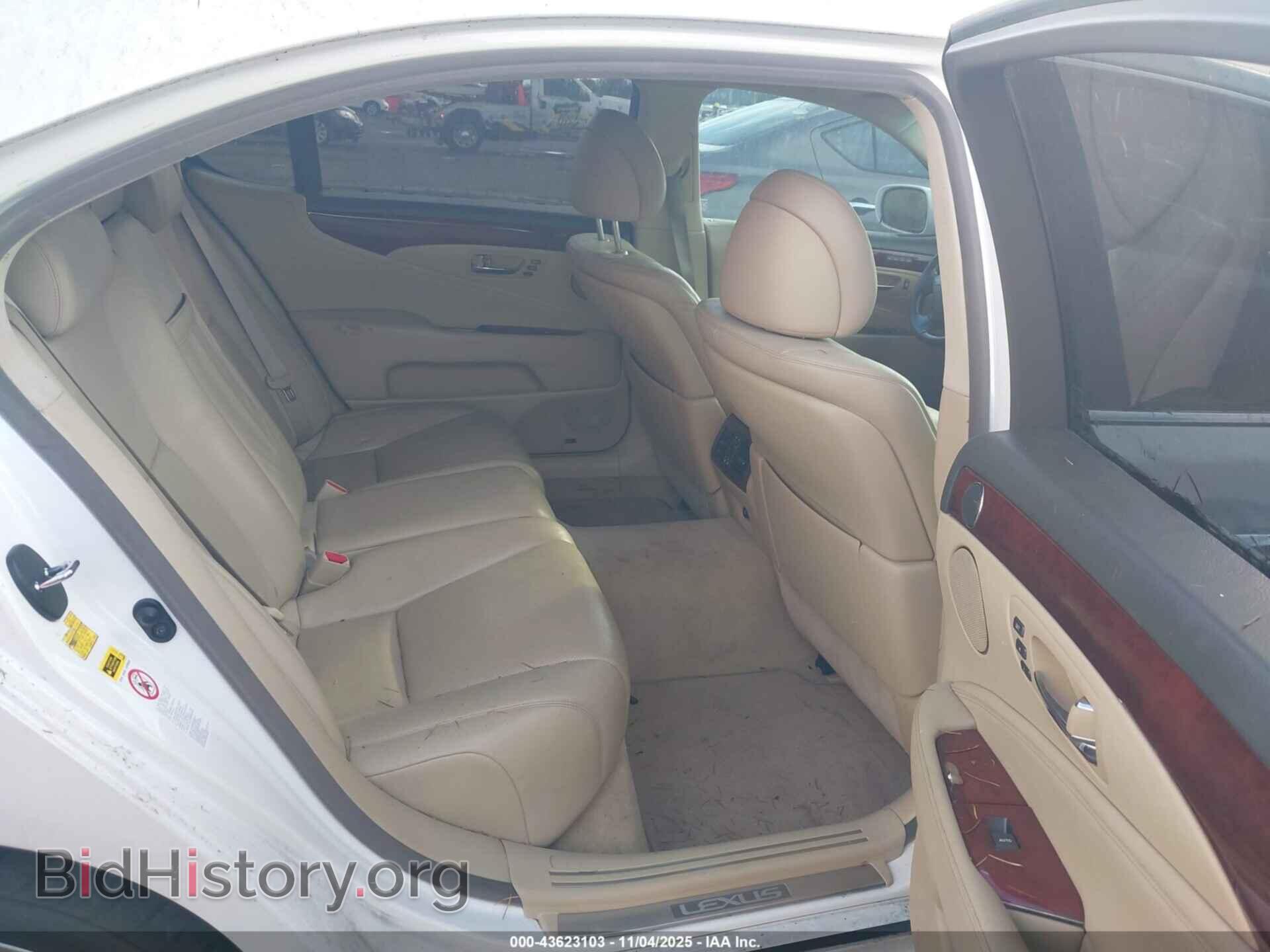 2007 LEXUS LS 460 - VIN: JTHGL46F375000272 - Фото 8