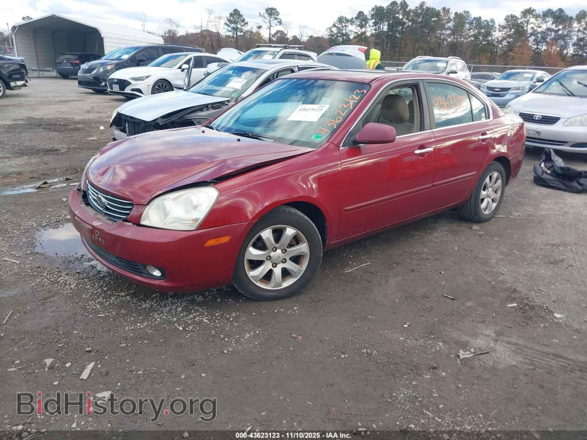 2008 KIA OPTIMA - VIN: KNAGE124285219642 - Фото 2