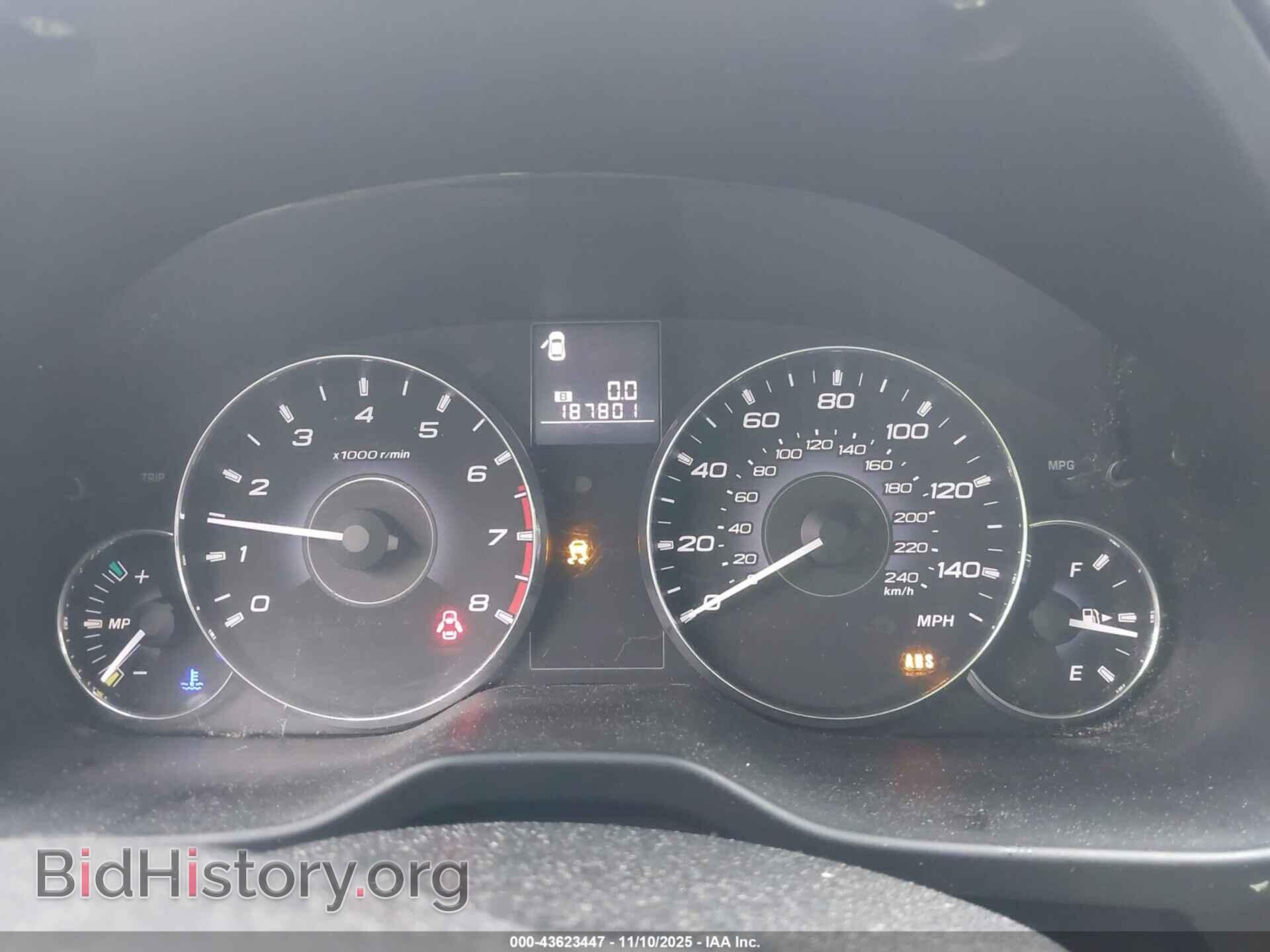 2011 SUBARU OUTBACK - VIN: 4S4BRBAC6B1366394 - Фото 7