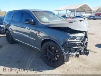 2021 Dodge DURANGO SRT Hellcat AWD, gray — VIN 1C4SDJH97MC716212, IAAI