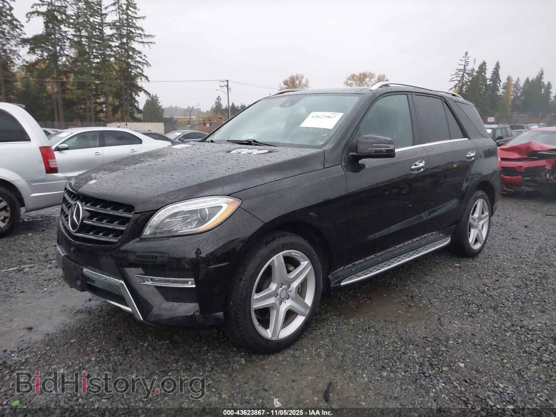 2014 MERCEDES-BENZ ML 350 - VIN: 4JGDA5HB5EA364607 - Фото 2