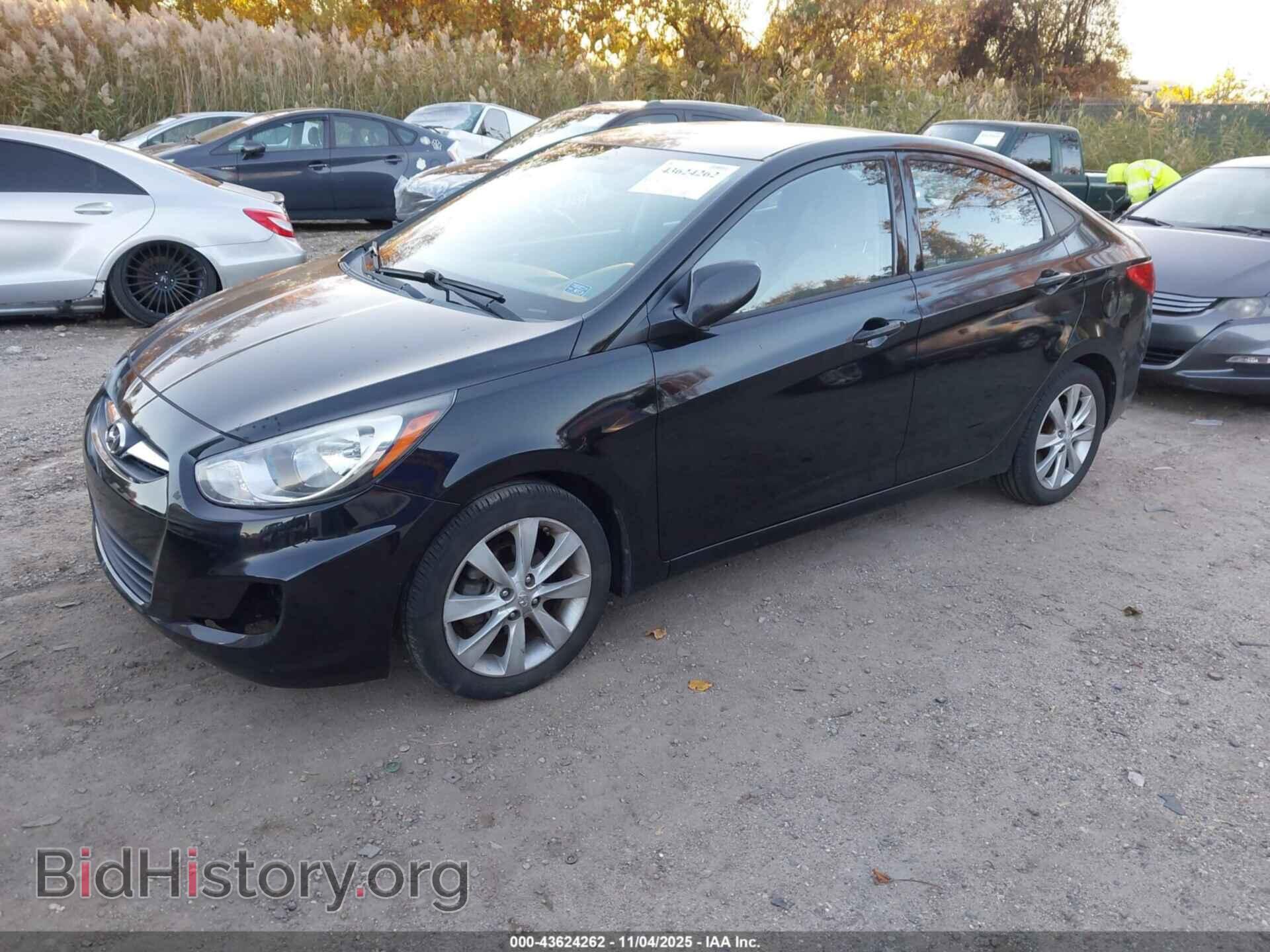 2013 HYUNDAI ACCENT - VIN: KMHCU4AE9DU351633 - Фото 2