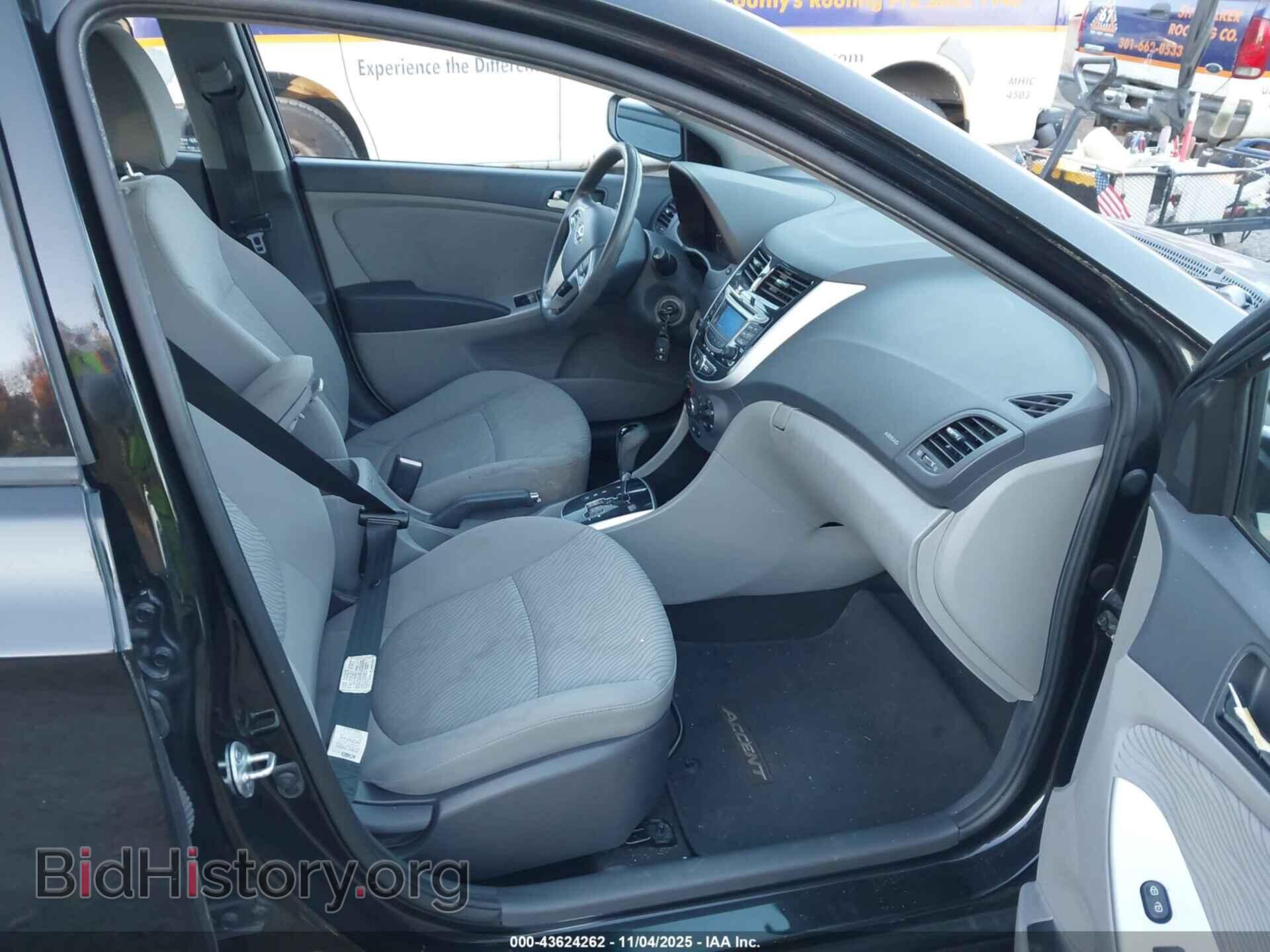 2013 HYUNDAI ACCENT - VIN: KMHCU4AE9DU351633 - Фото 5