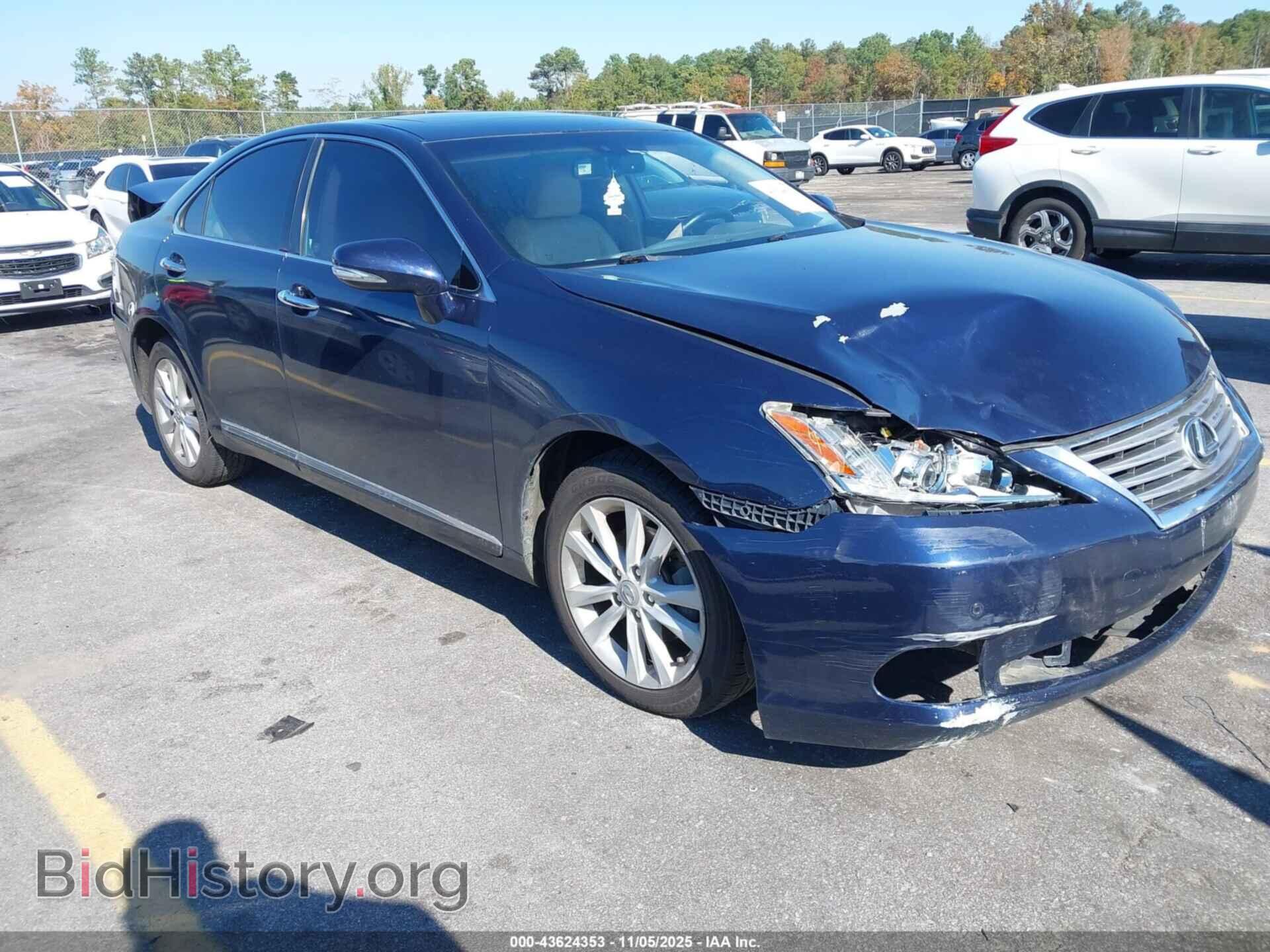 Photo JTHBK1EG9B2428167 - LEXUS ES 350 2011