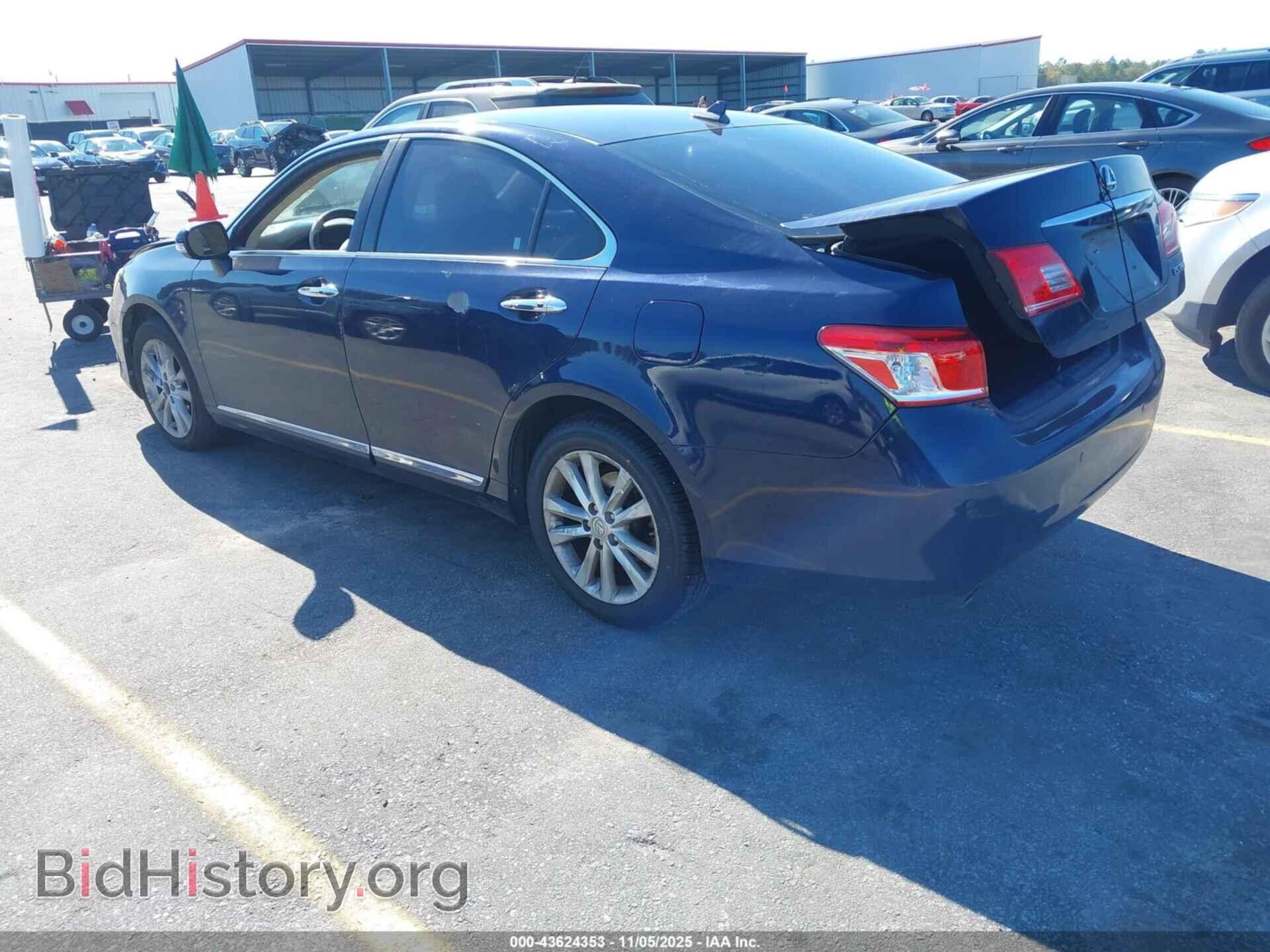 2011 LEXUS ES 350 - VIN: JTHBK1EG9B2428167 - Фото 3