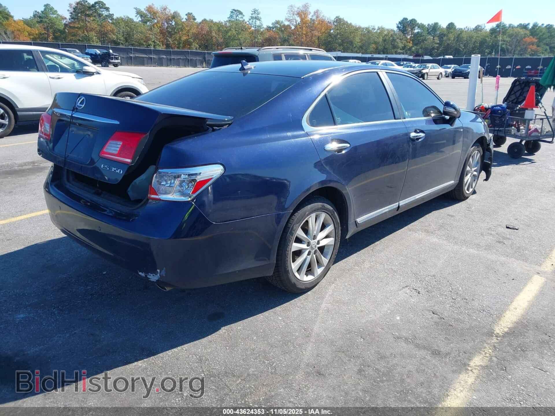 2011 LEXUS ES 350 - VIN: JTHBK1EG9B2428167 - Фото 4