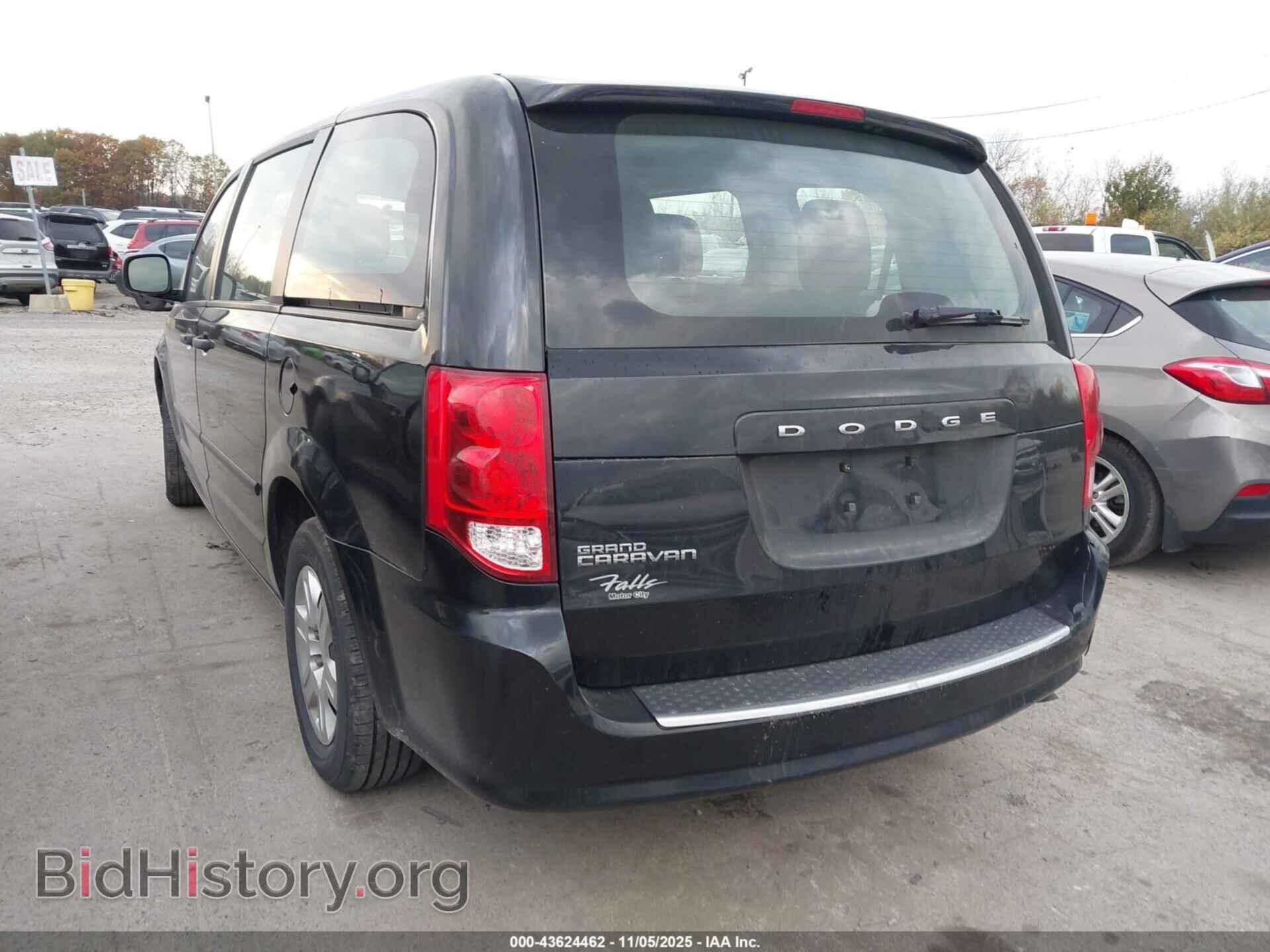 2013 DODGE GRAND CARAVAN - VIN: 2C4RDGBG8DR615339 - Фото 3