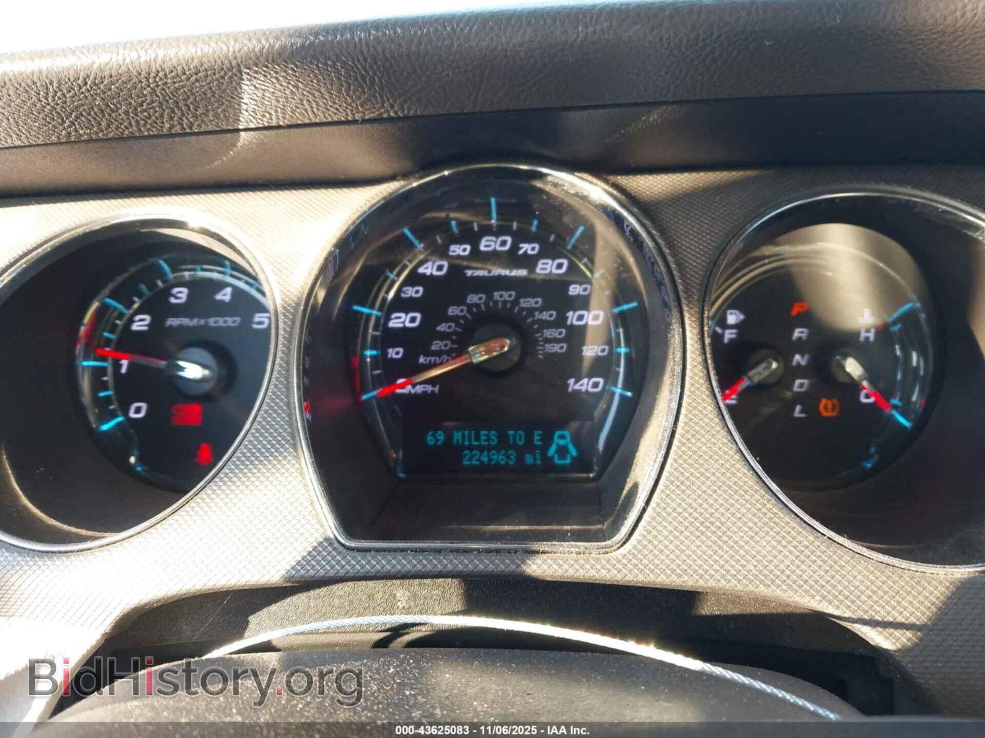 2012 FORD TAURUS - VIN: 1FAHP2DW1CG105091 - Фото 7
