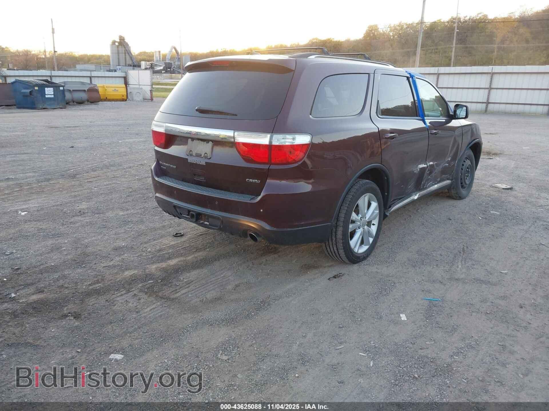 2012 DODGE DURANGO - VIN: 1C4RDJDG2CC330931 - Фото 4