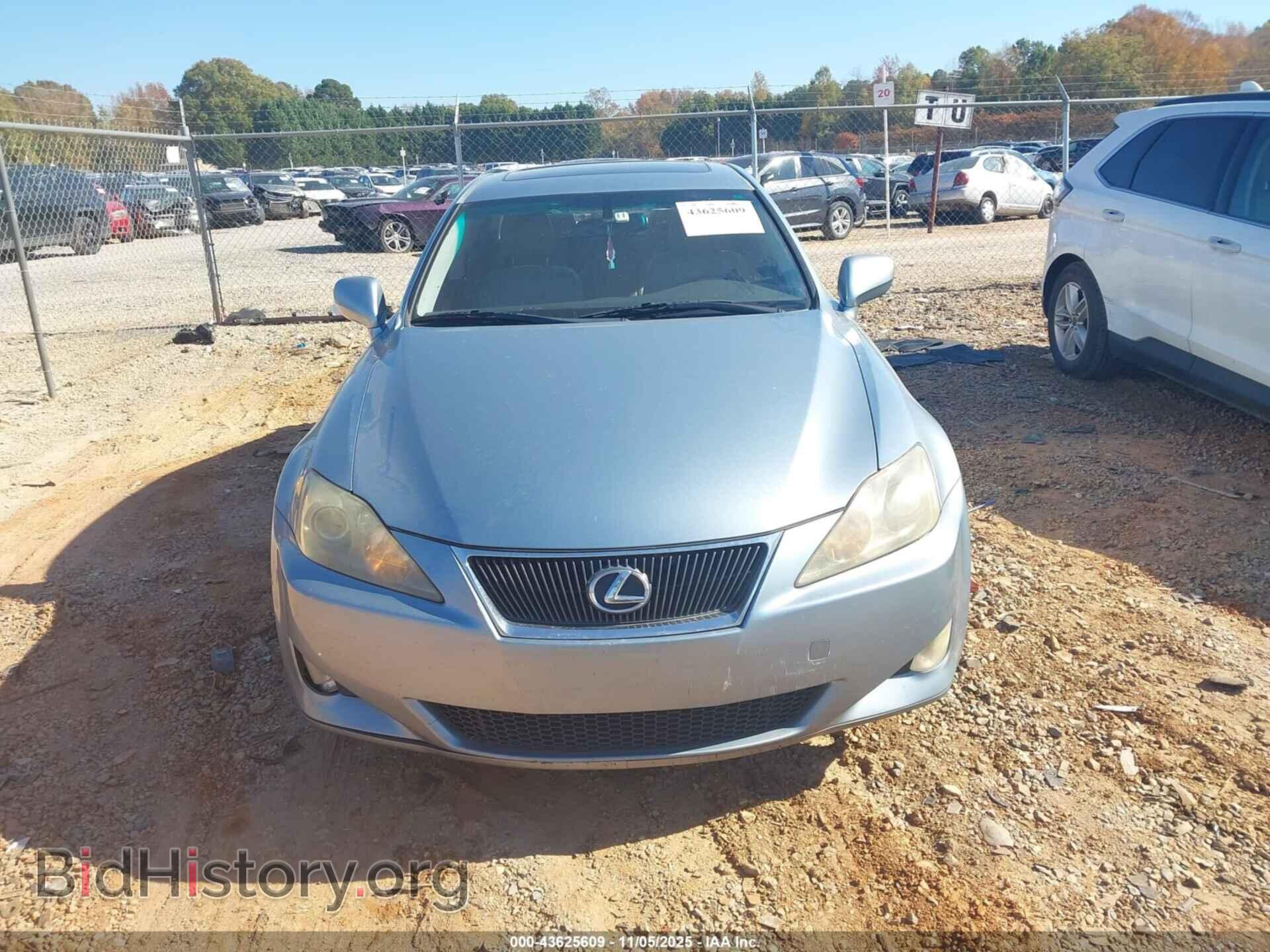 2006 LEXUS IS 250 - VIN: JTHBK262462009819 - Фото 12