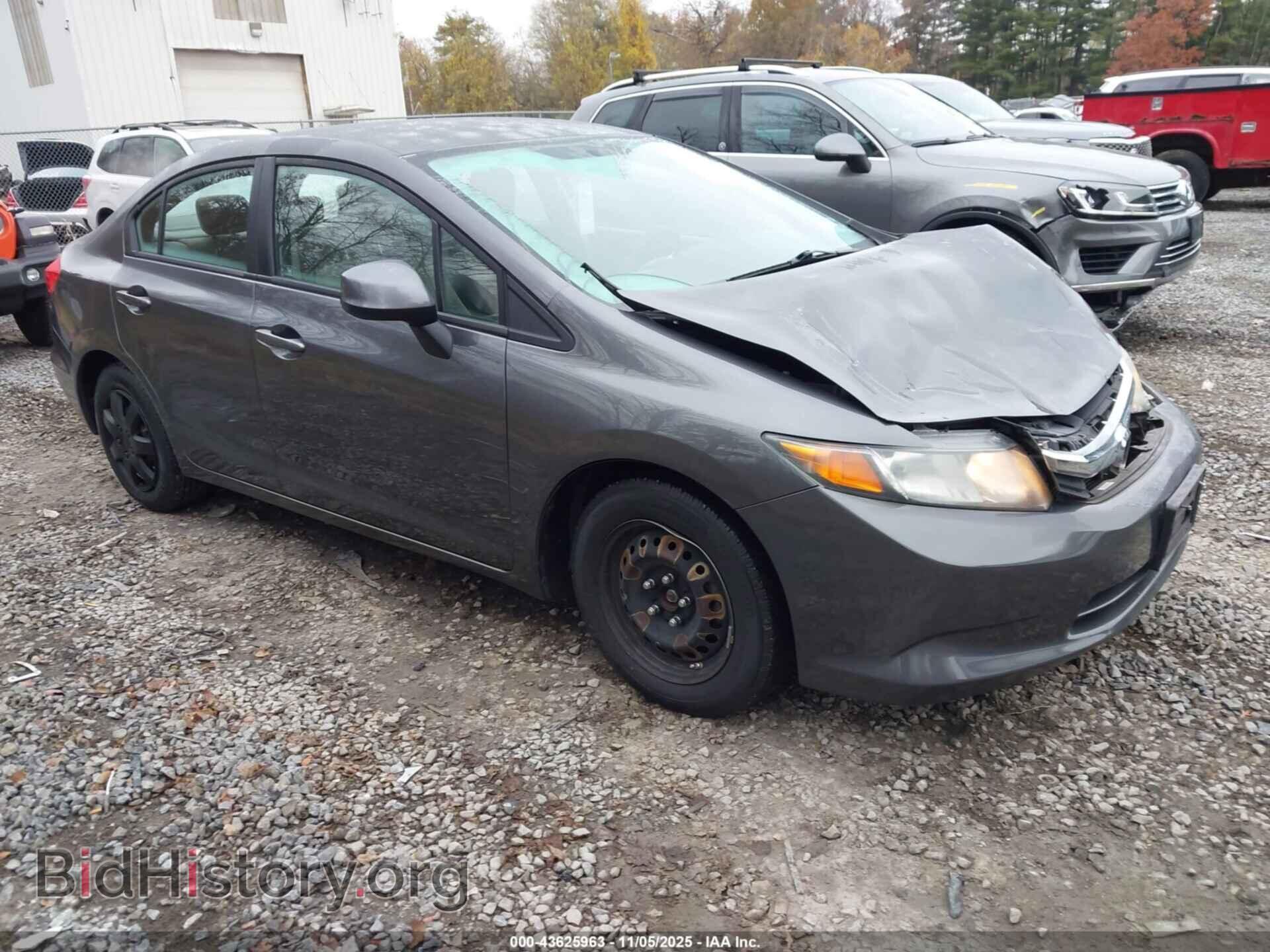 Фотография 19XFB2F54CE038815 - HONDA CIVIC 2012