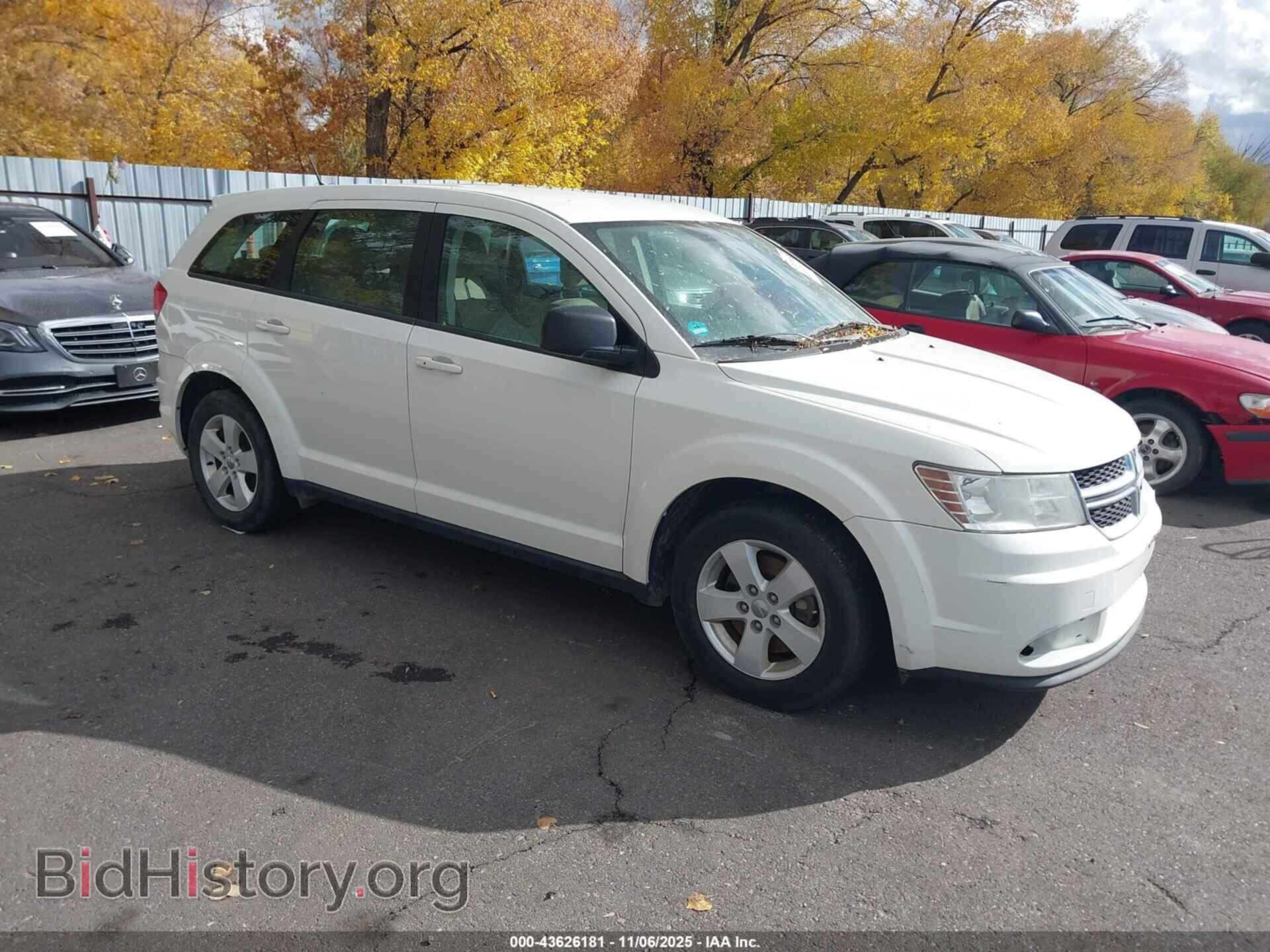 Photo 3C4PDCAB3DT535725 - DODGE JOURNEY 2013