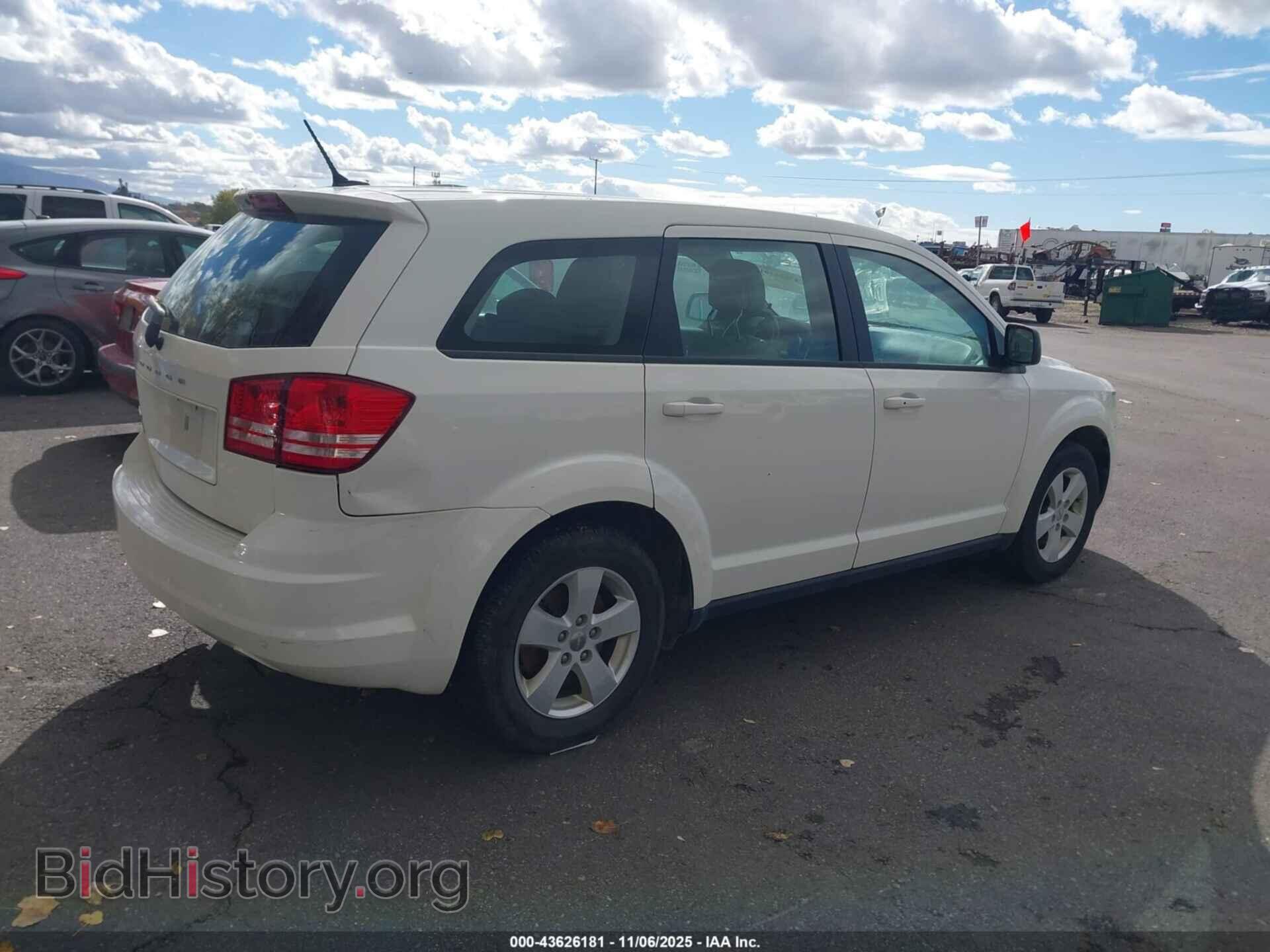 2013 DODGE JOURNEY - VIN: 3C4PDCAB3DT535725 - Фото 4