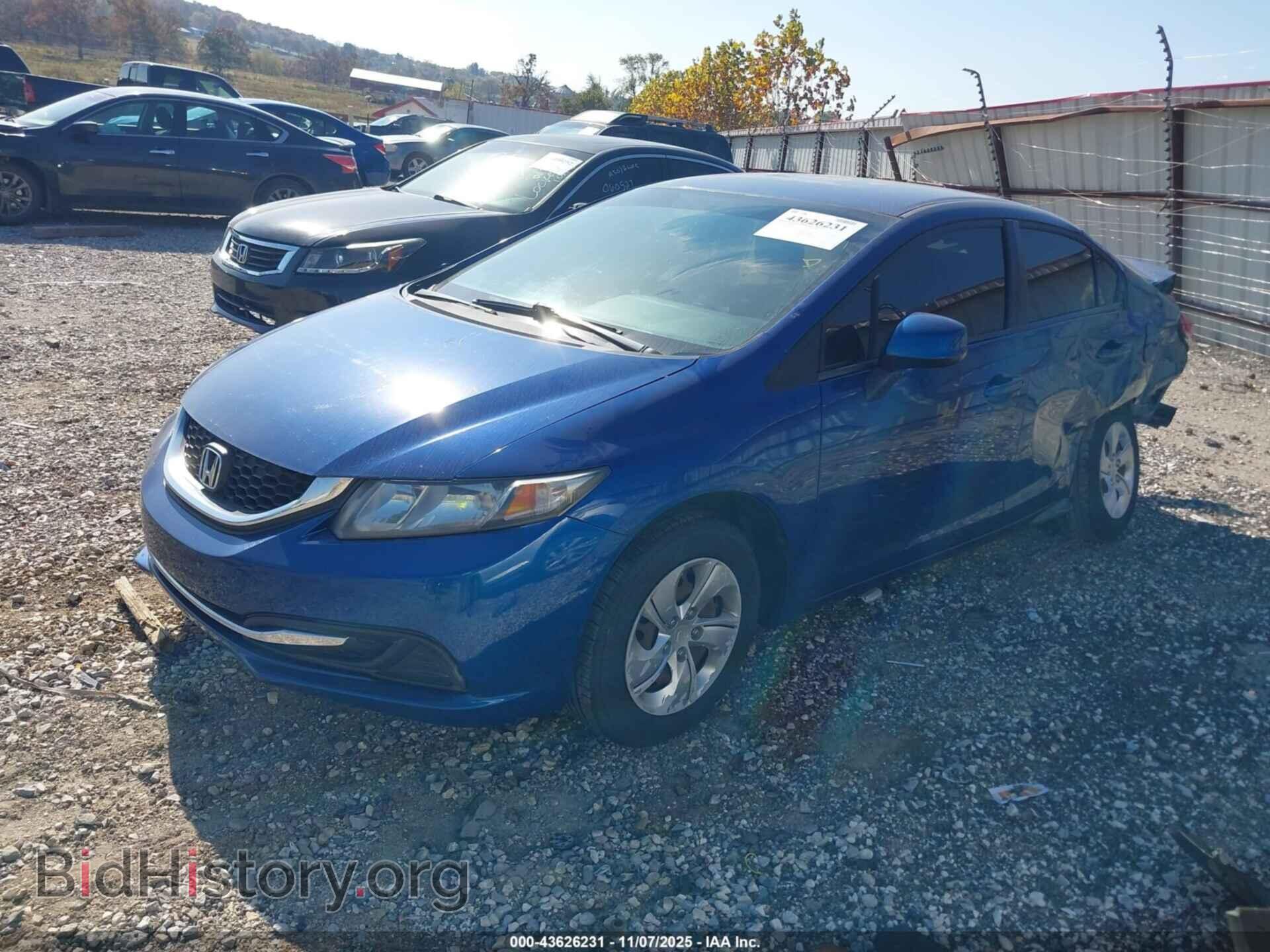 2013 HONDA CIVIC - VIN: 19XFB2F52DE043318 - Фото 2