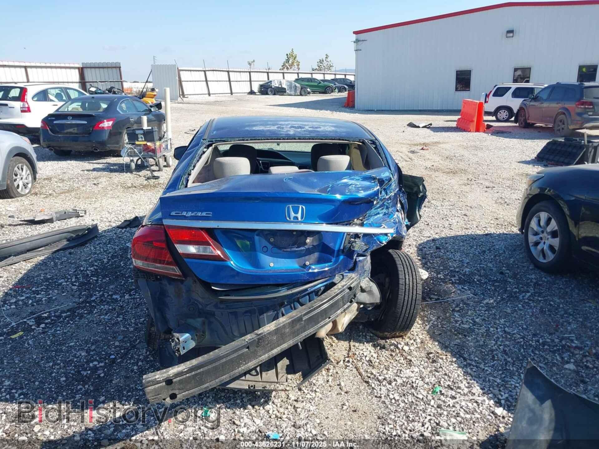 2013 HONDA CIVIC - VIN: 19XFB2F52DE043318 - Фото 17