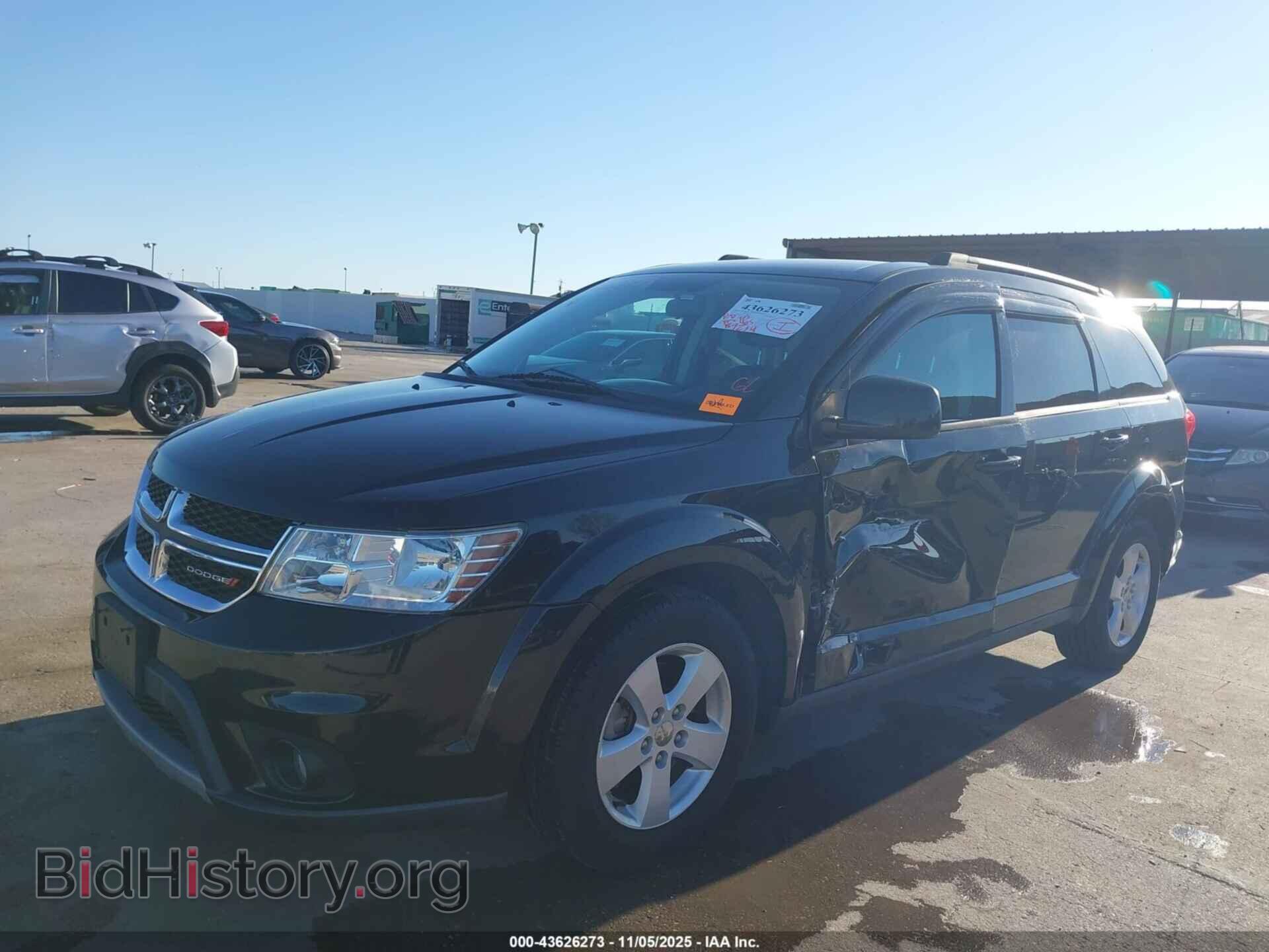 2012 DODGE JOURNEY - VIN: 3C4PDCBB6CT368483 - Фото 2