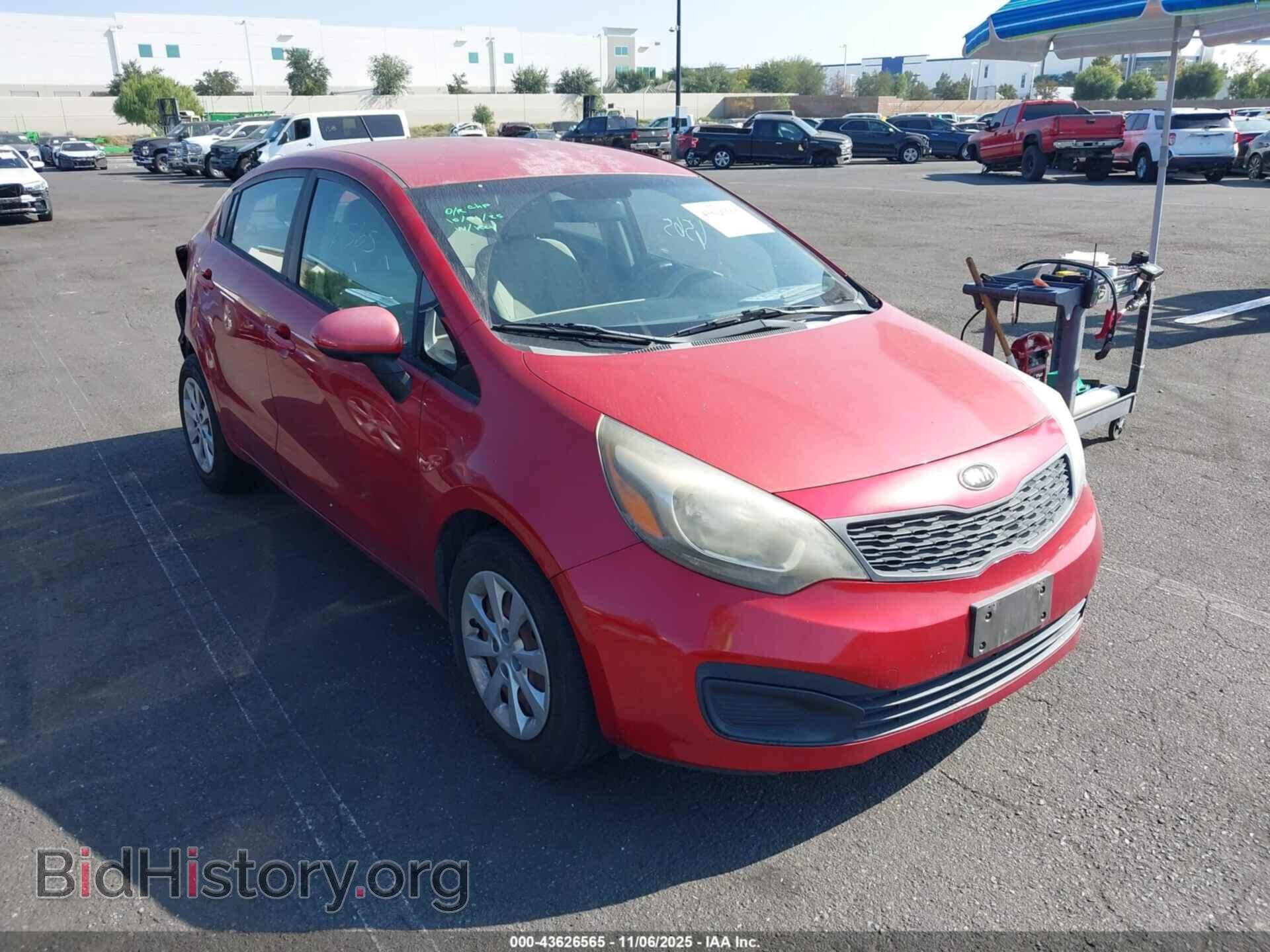 Фотография KNADM4A35D6234401 - KIA RIO 2013