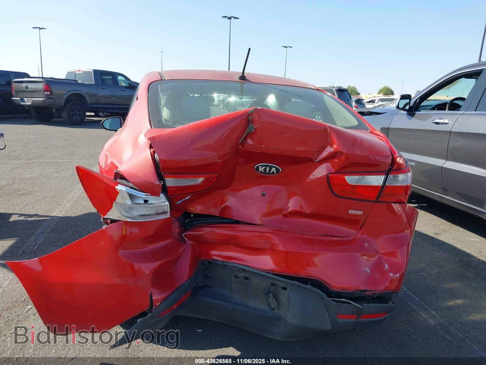 2013 KIA RIO - VIN: KNADM4A35D6234401 - Фото 6