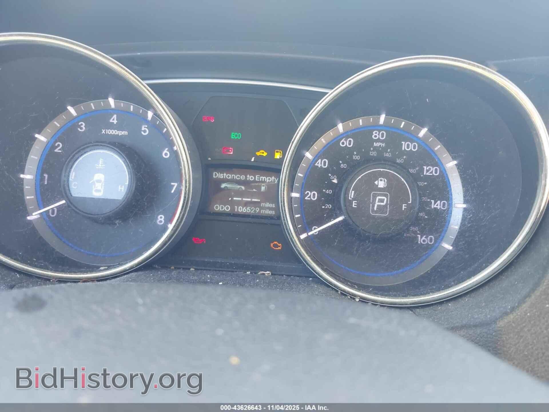 2013 HYUNDAI SONATA - VIN: 5NPEC4AC0DH706245 - Фото 7