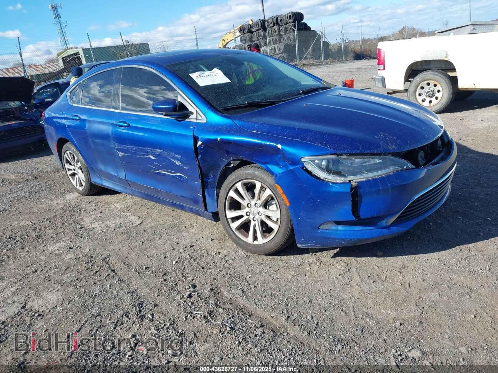 Фотография 1C3CCCAB1FN632690 - CHRYSLER 200 2015