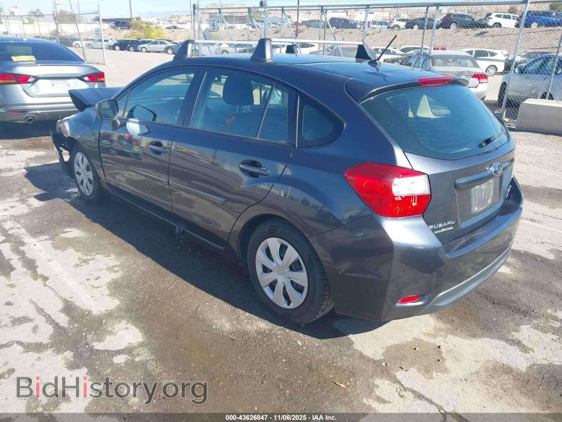 2012 SUBARU IMPREZA - VIN: JF1GPAA68CH240444 - Фото 3