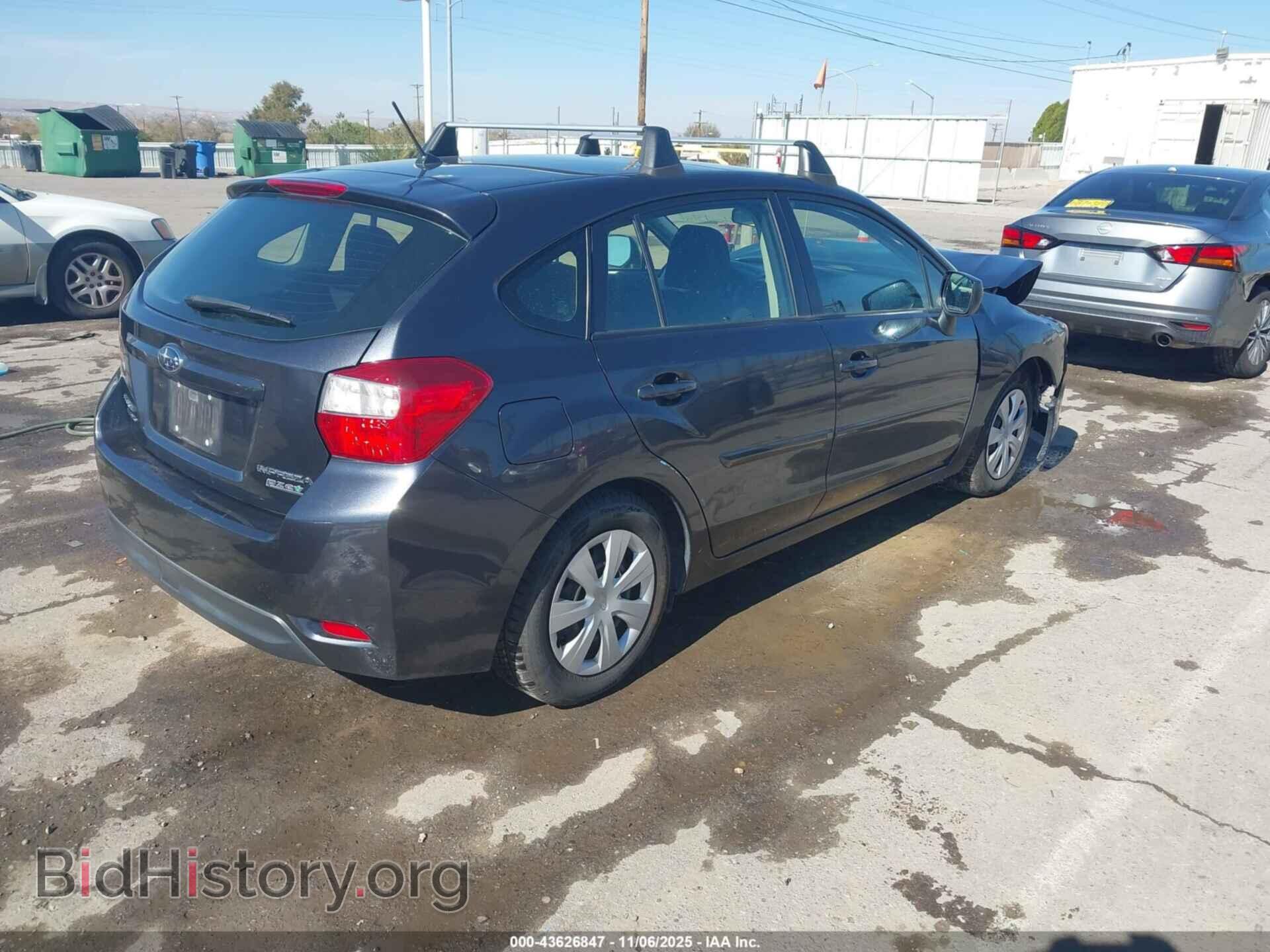 2012 SUBARU IMPREZA - VIN: JF1GPAA68CH240444 - Фото 4