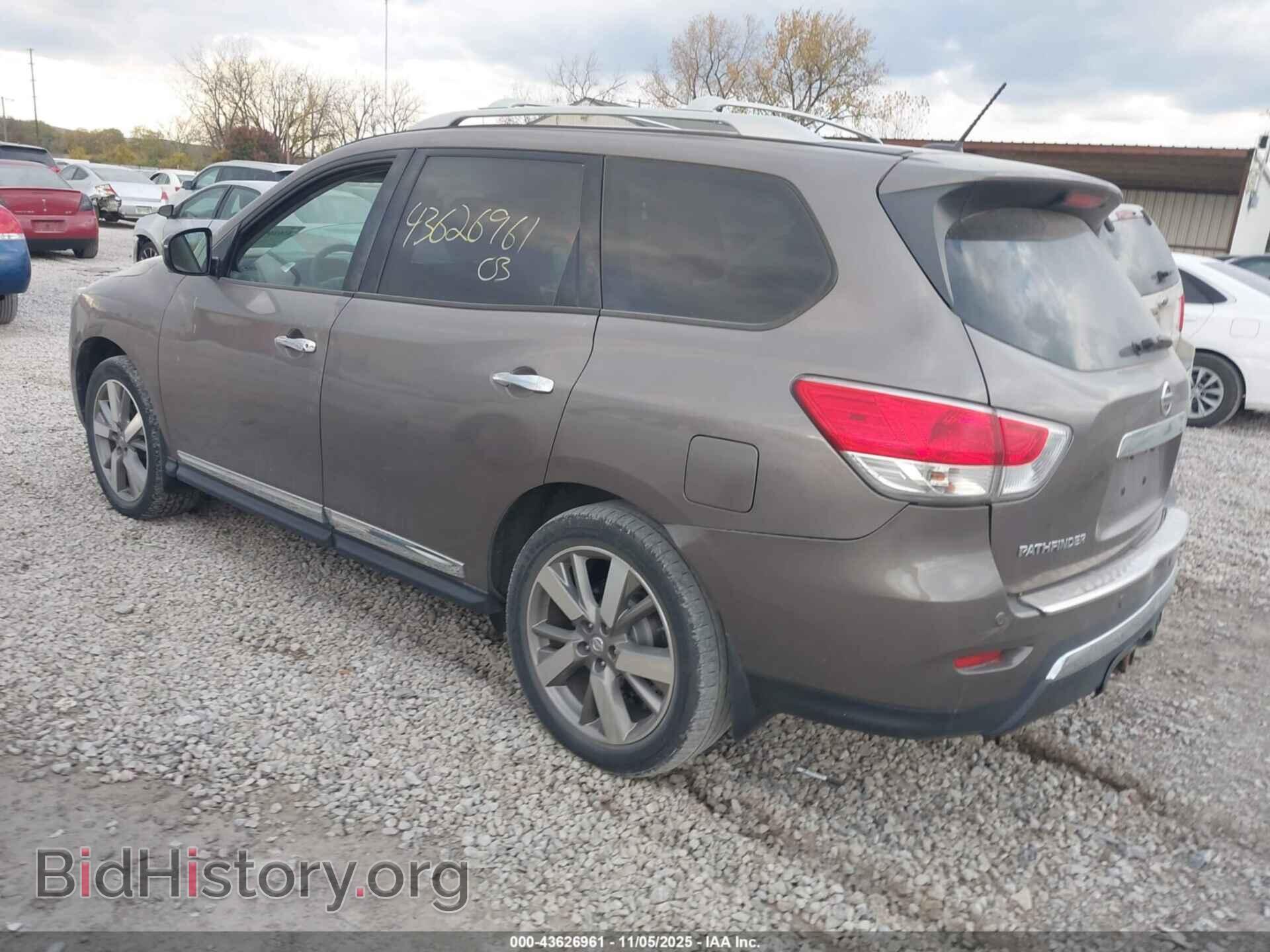 2014 NISSAN PATHFINDER - VIN: 5N1AR2MM9EC618065 - Фото 3