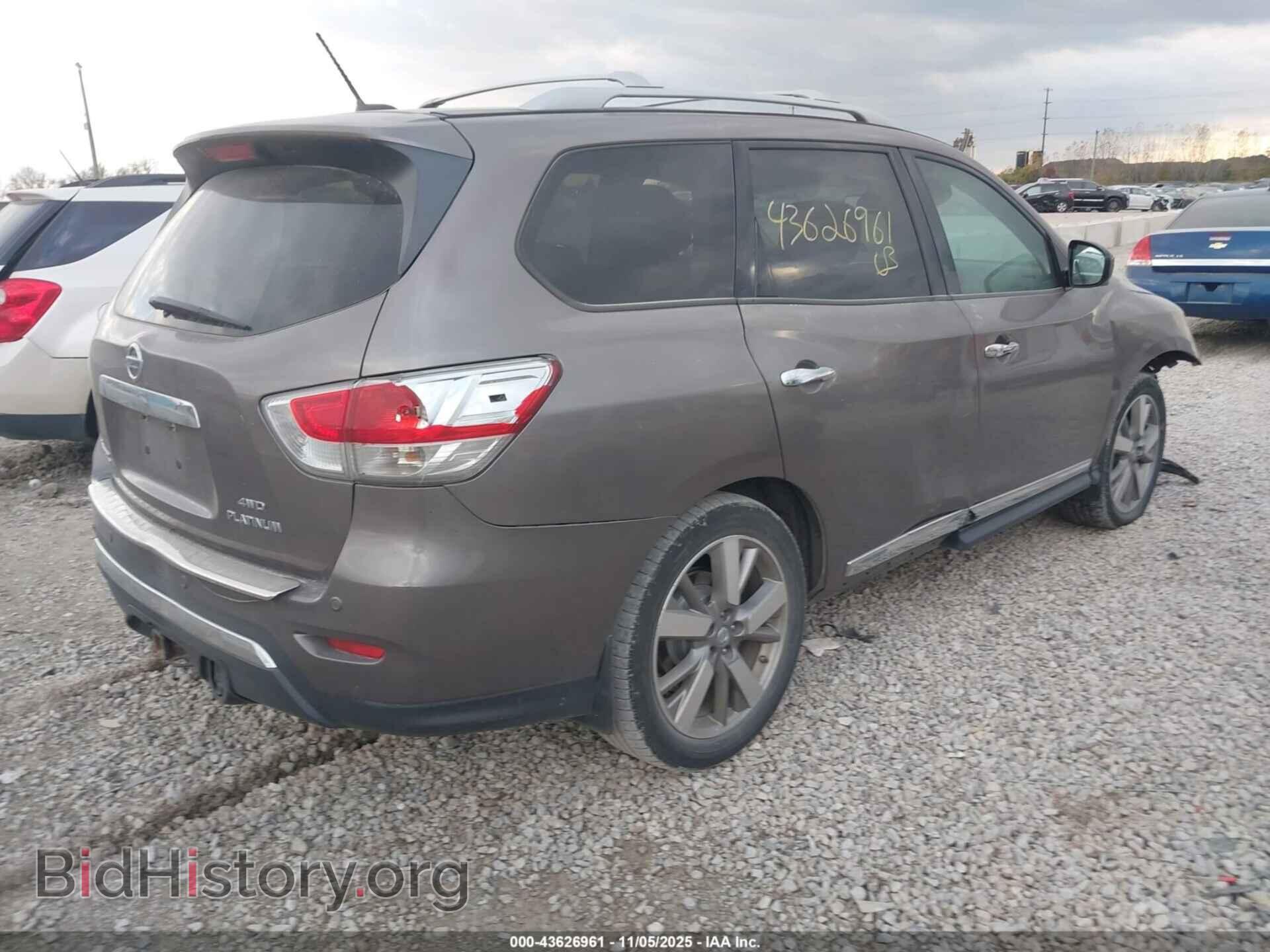2014 NISSAN PATHFINDER - VIN: 5N1AR2MM9EC618065 - Фото 4