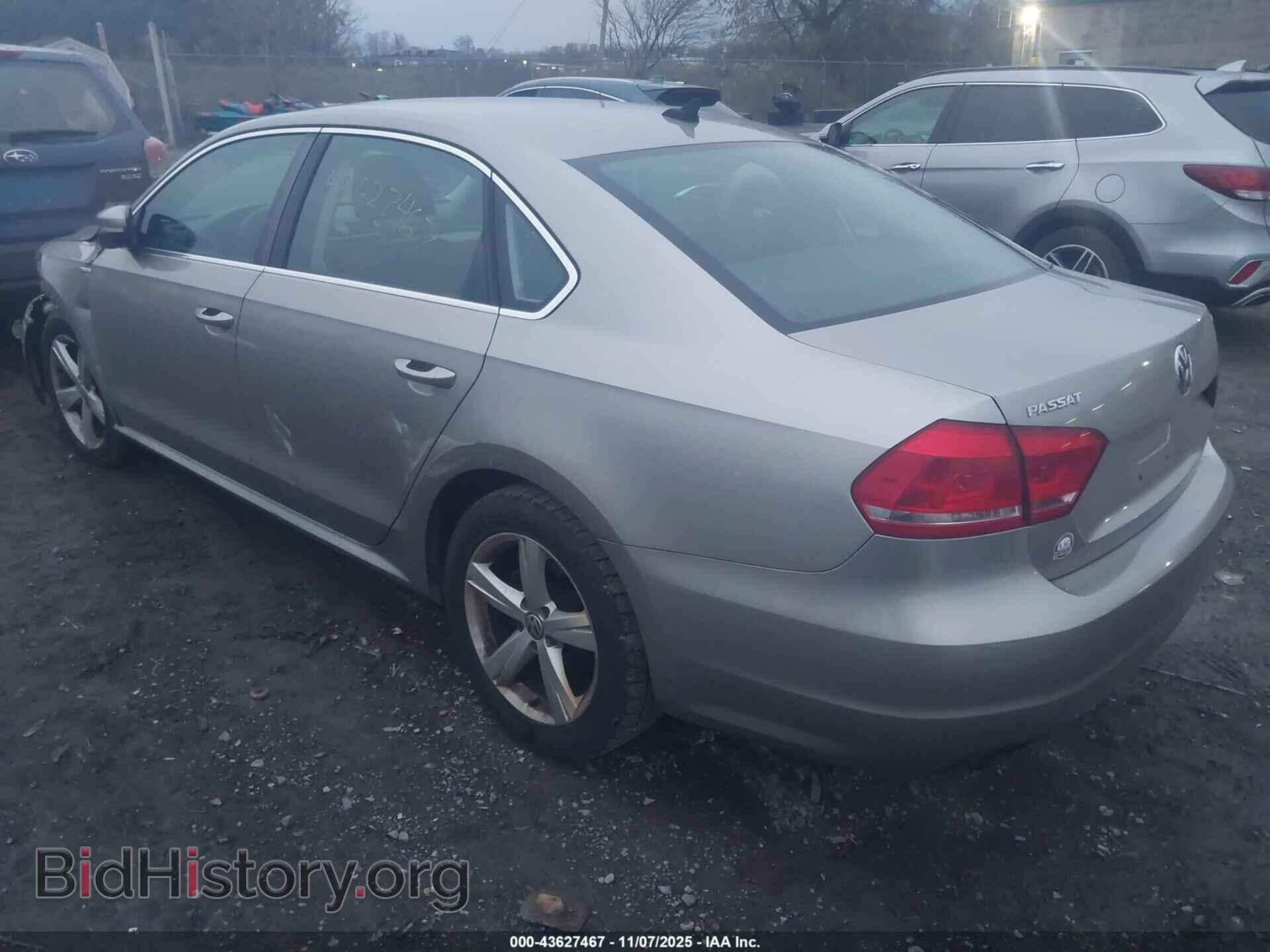 2014 VOLKSWAGEN PASSAT - VIN: 1VWAT7A34EC020977 - Фото 3