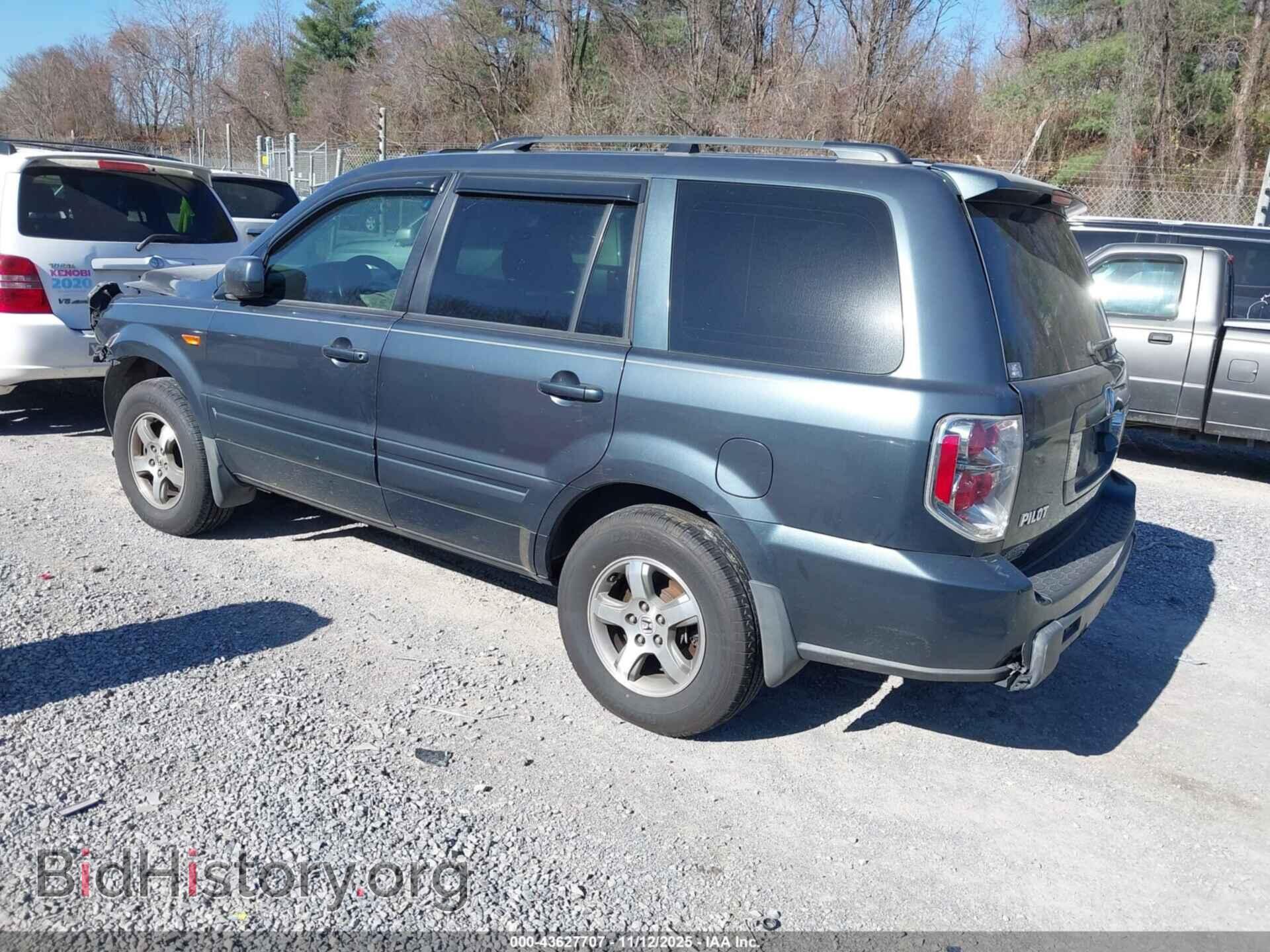 2006 HONDA PILOT - VIN: 5FNYF187X6B015396 - Фото 3