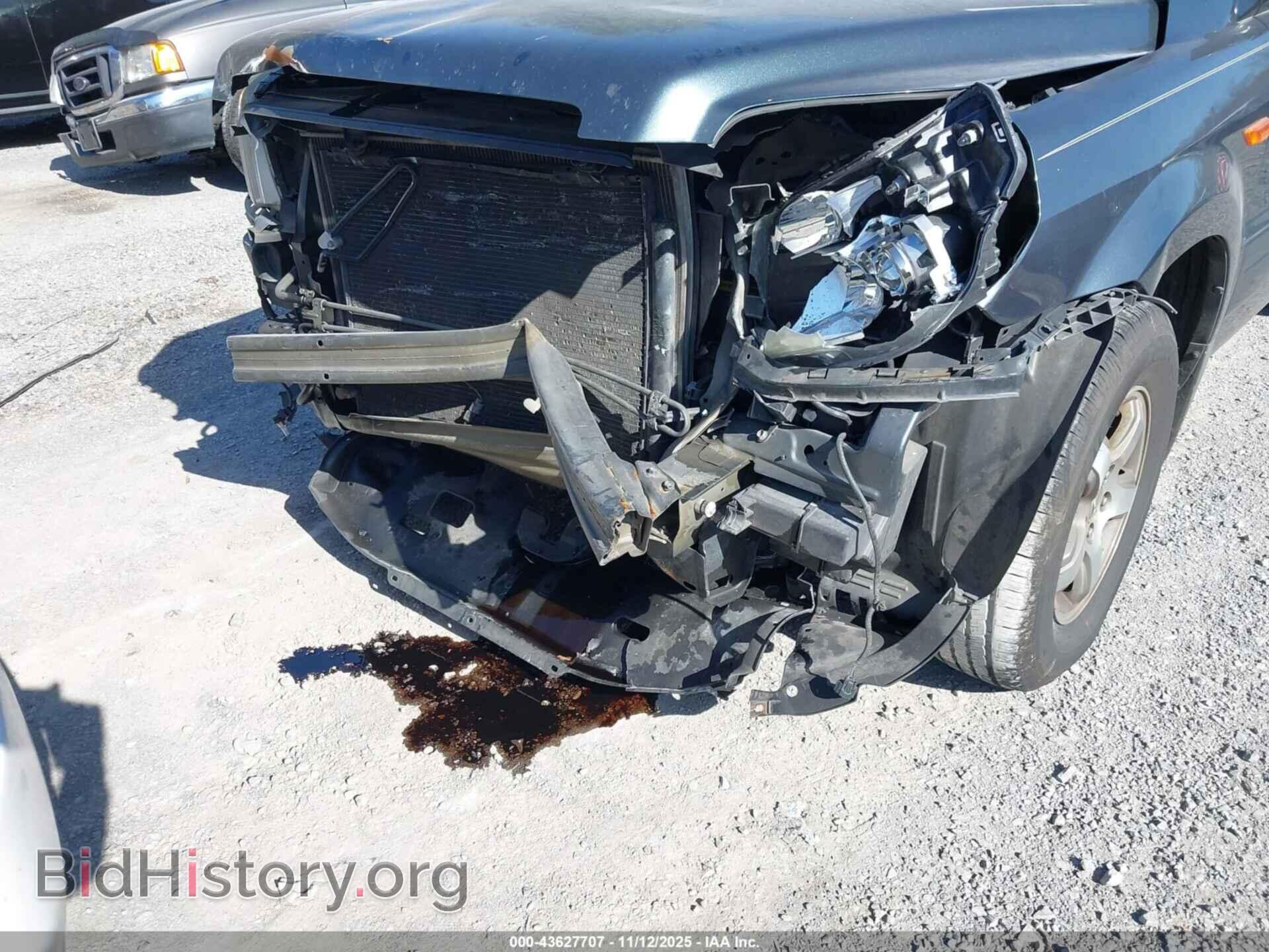 2006 HONDA PILOT - VIN: 5FNYF187X6B015396 - Фото 6