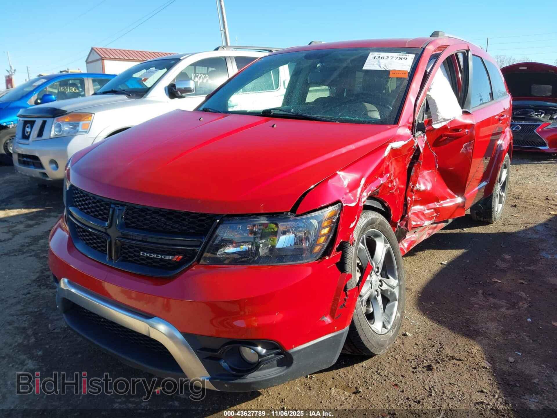2015 DODGE JOURNEY - VIN: 3C4PDCGG2FT647437 - Фото 2