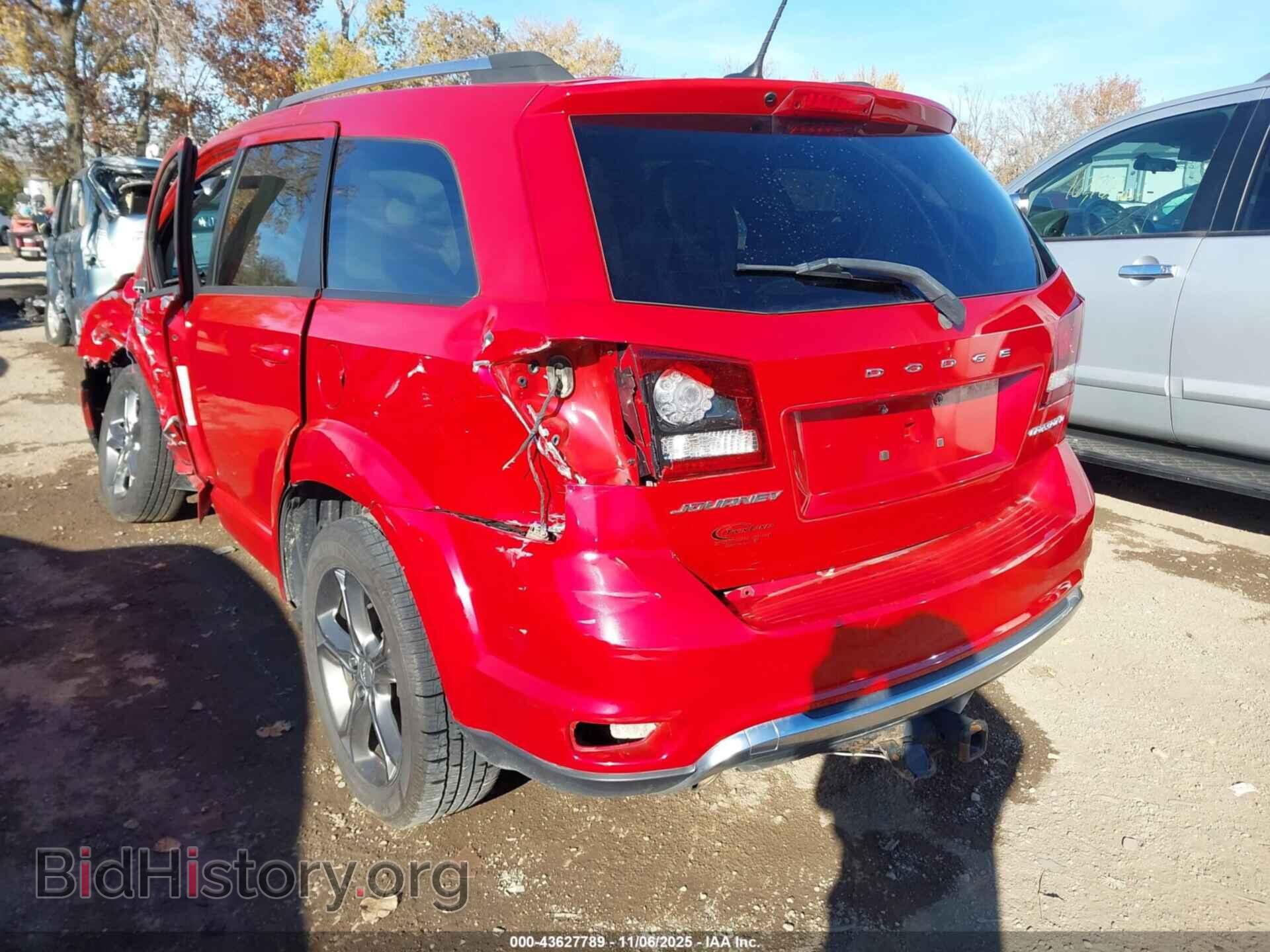 2015 DODGE JOURNEY - VIN: 3C4PDCGG2FT647437 - Фото 3