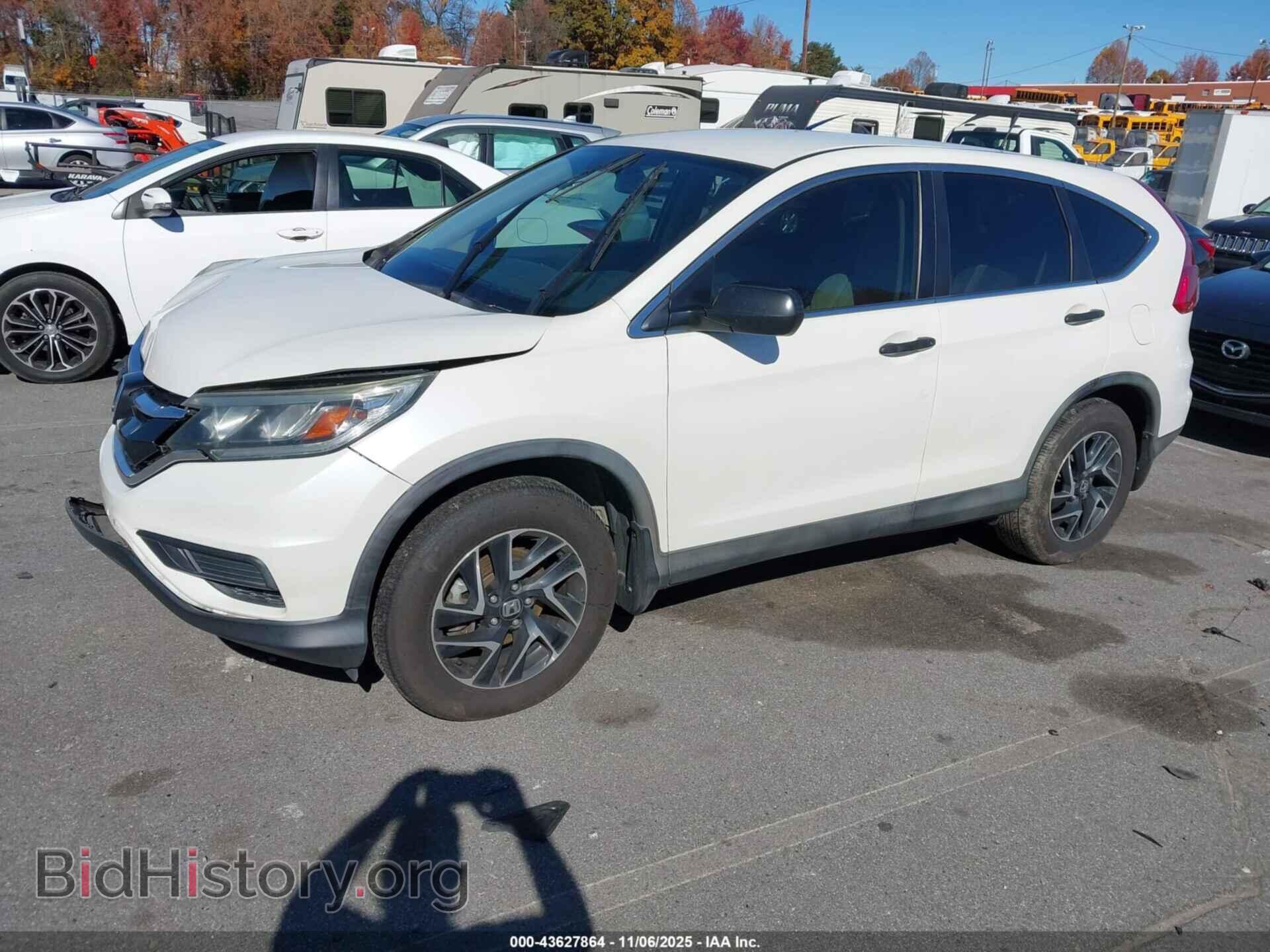 2016 HONDA CR-V - VIN: 5J6RM4H42GL061508 - Фото 2