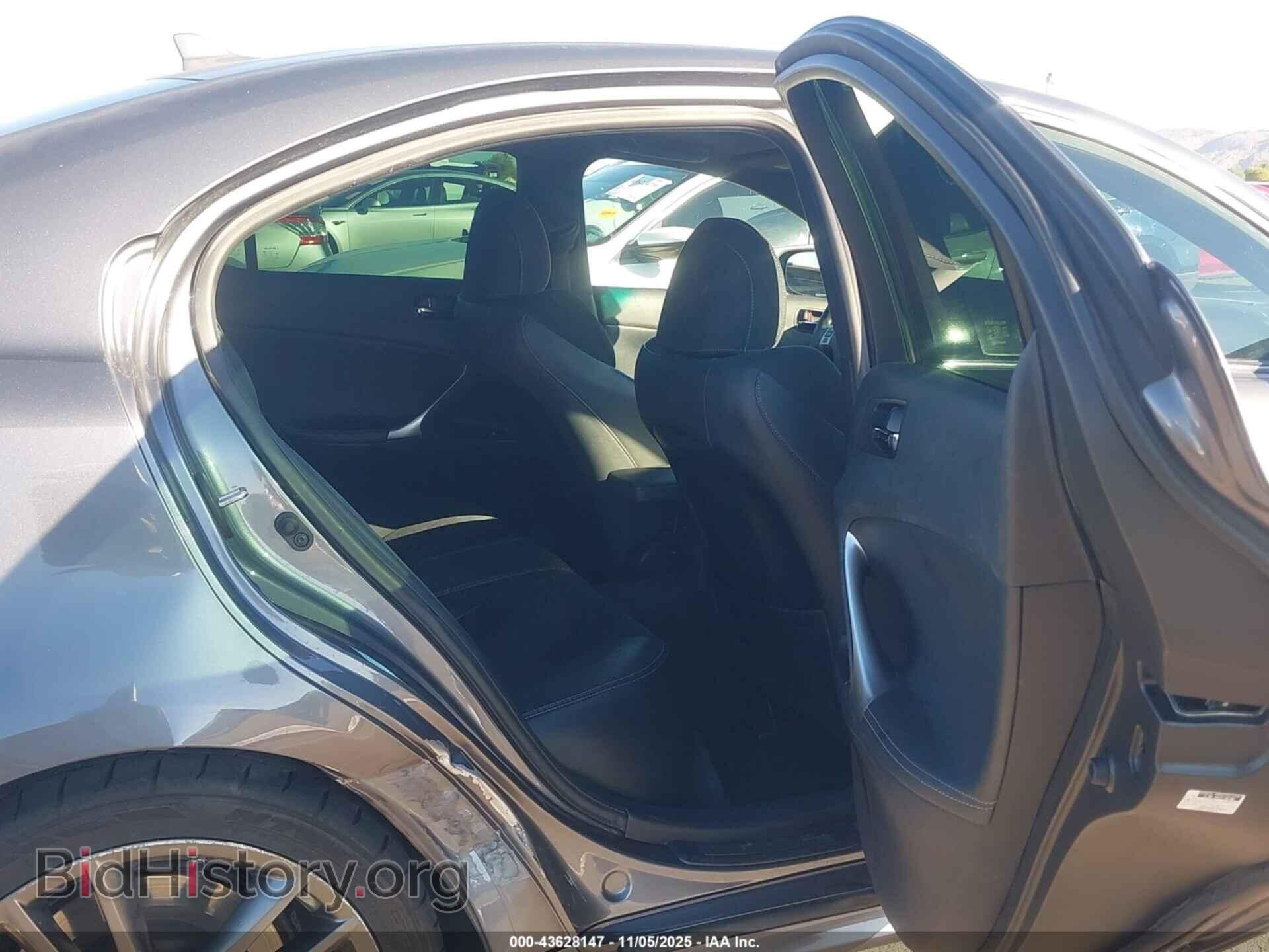 2012 LEXUS IS 350 - VIN: JTHBE5C24C5029186 - Фото 8