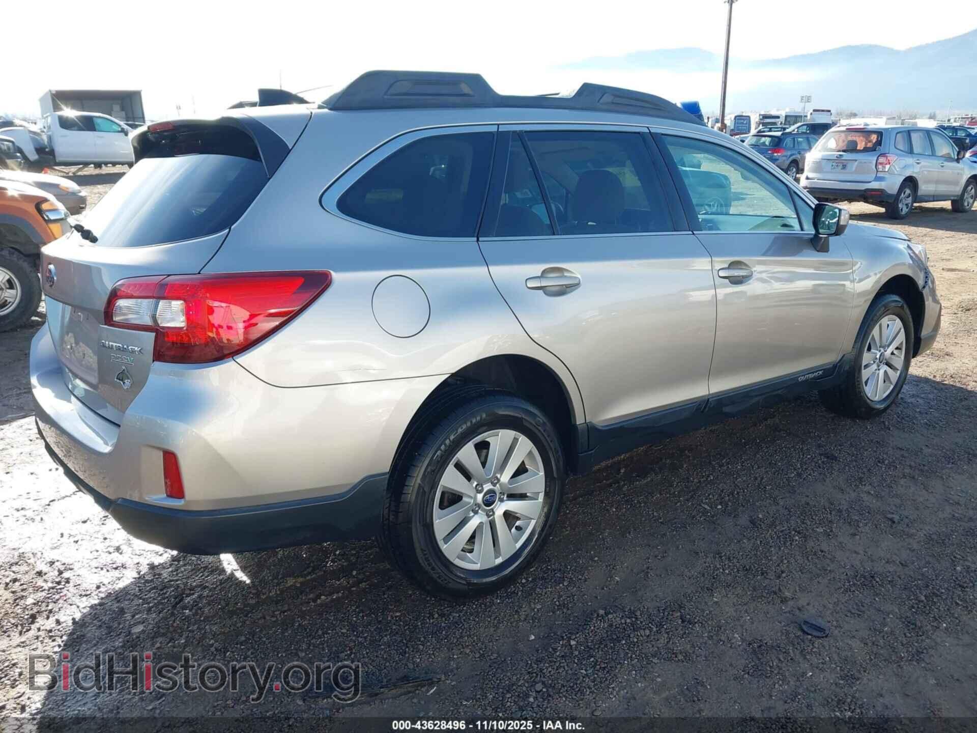 2016 SUBARU OUTBACK - VIN: 4S4BSACC2G3263237 - Фото 4