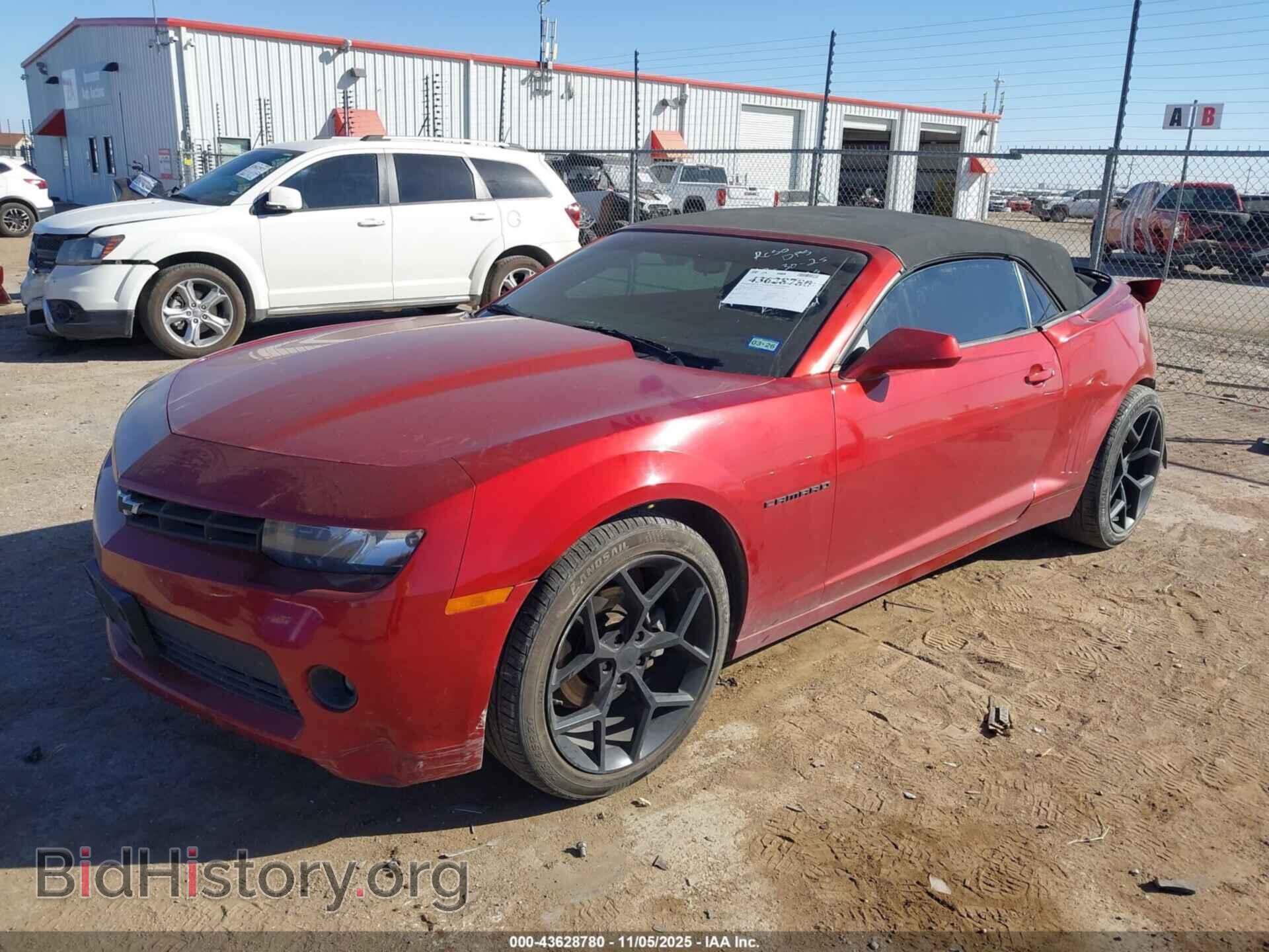 2014 CHEVROLET CAMARO - VIN: 2G1FB3D34E9271451 - Фото 2