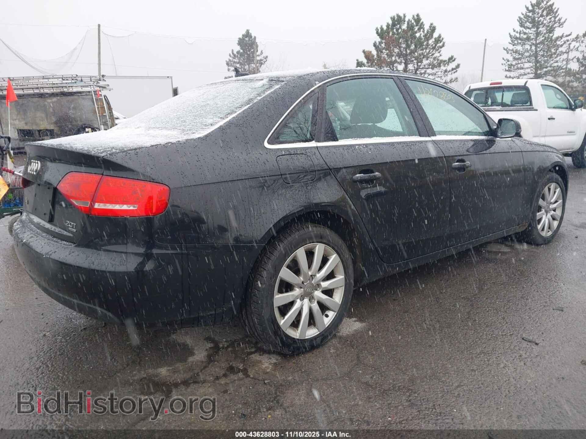 2012 AUDI A4 - VIN: WAUBFAFL1CN007512 - Photo 4