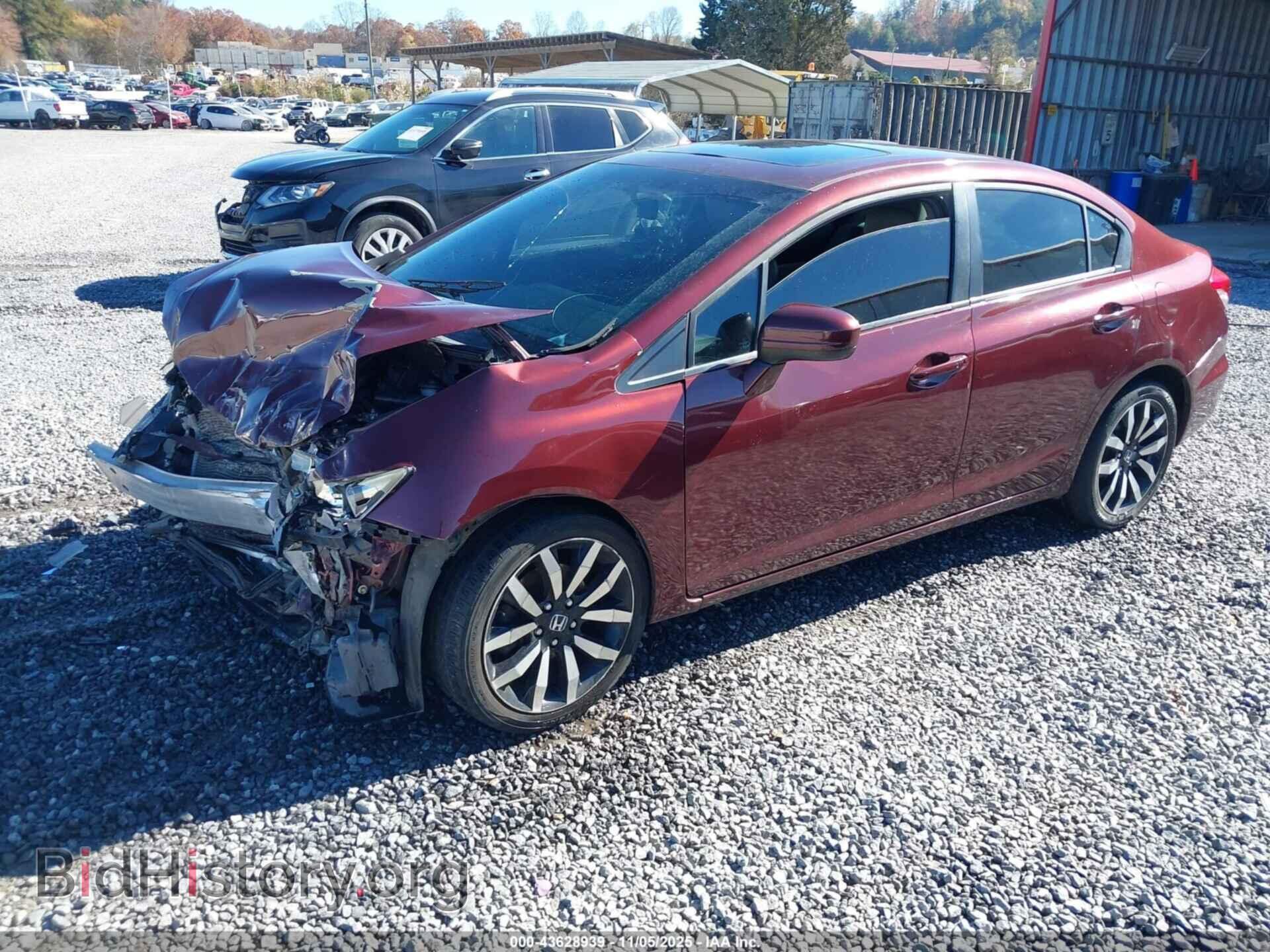 2015 HONDA CIVIC - VIN: 19XFB2F9XFE097357 - Фото 2