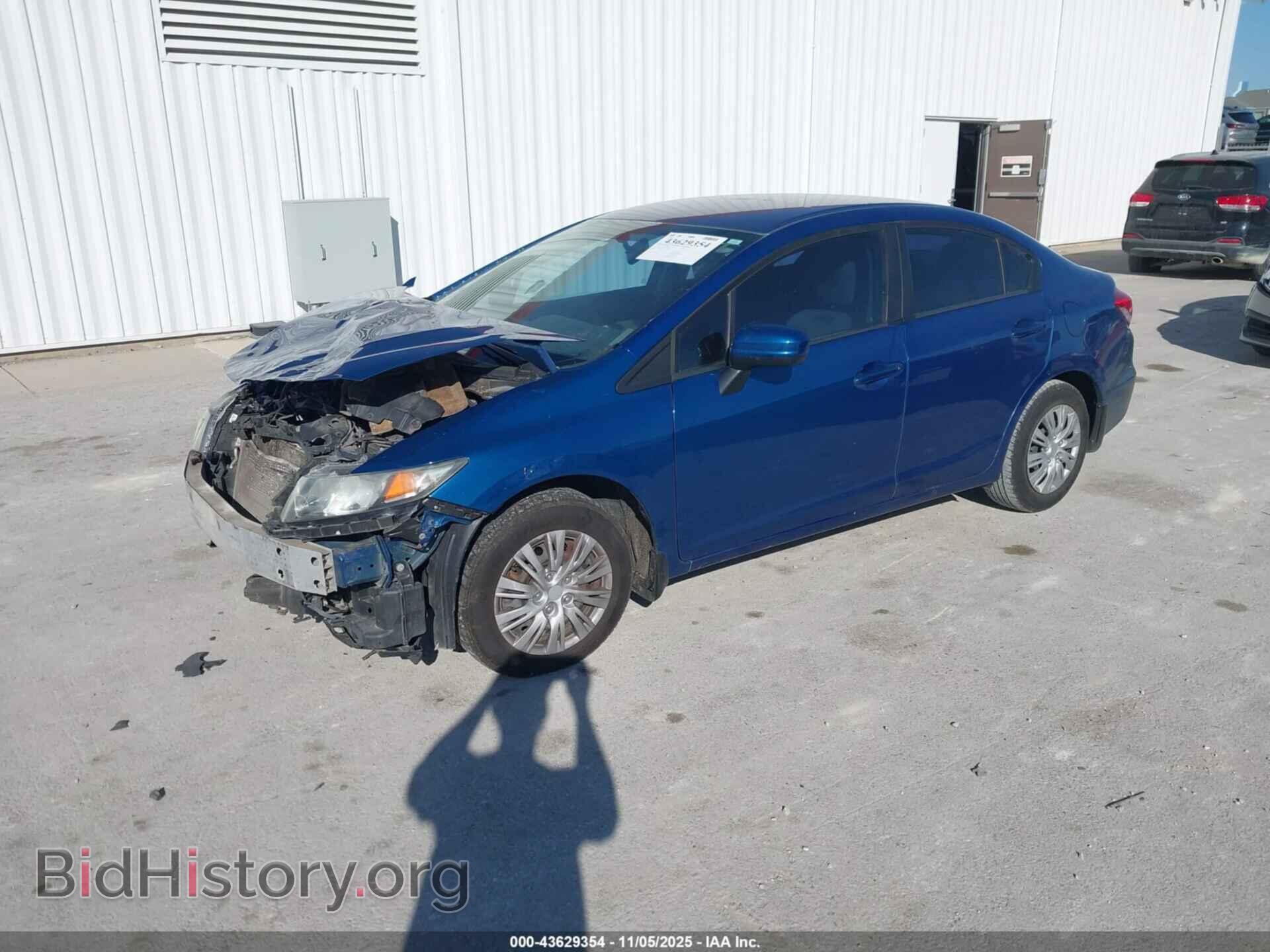 2014 HONDA CIVIC - VIN: 19XFB2F55EE037272 - Фото 2