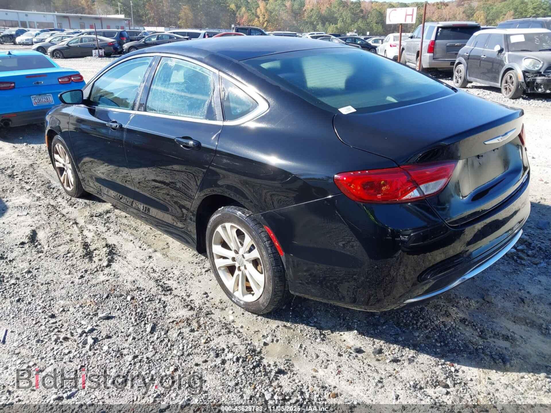2016 CHRYSLER 200 - VIN: 1C3CCCAB0GN142615 - Фото 3