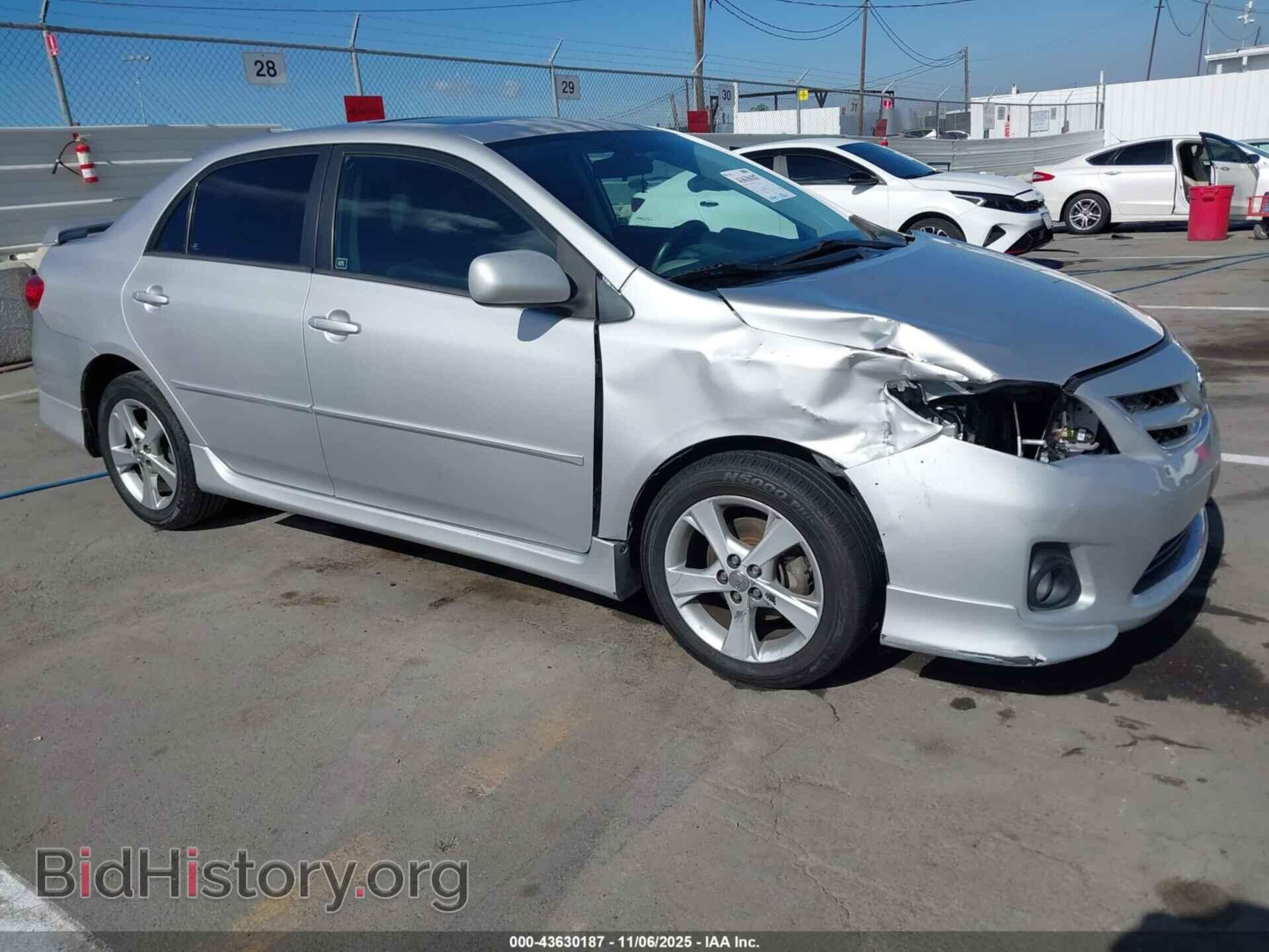 Photo 2T1BU4EE2CC874773 - TOYOTA COROLLA 2012