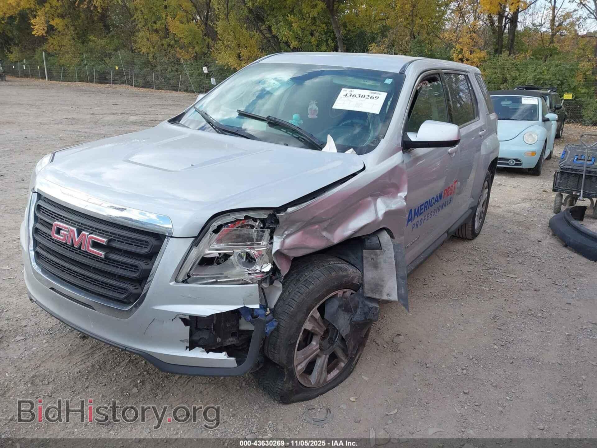 2017 GMC TERRAIN - VIN: 2GKALMEK7H6103002 - Фото 2