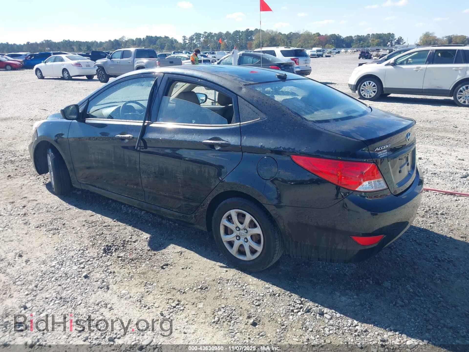 2012 HYUNDAI ACCENT - VIN: KMHCT4AE8CU054192 - Фото 3