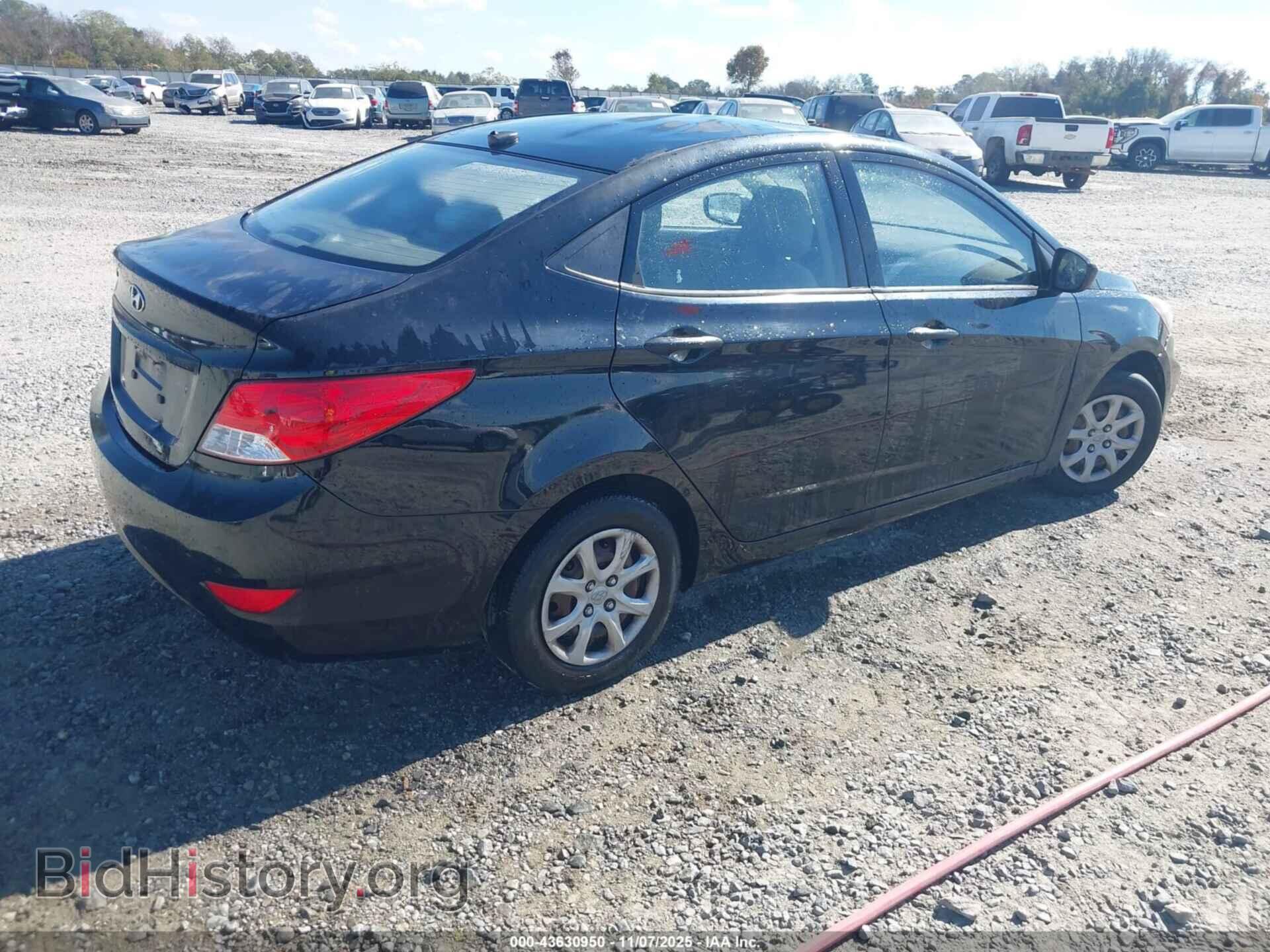 2012 HYUNDAI ACCENT - VIN: KMHCT4AE8CU054192 - Фото 4