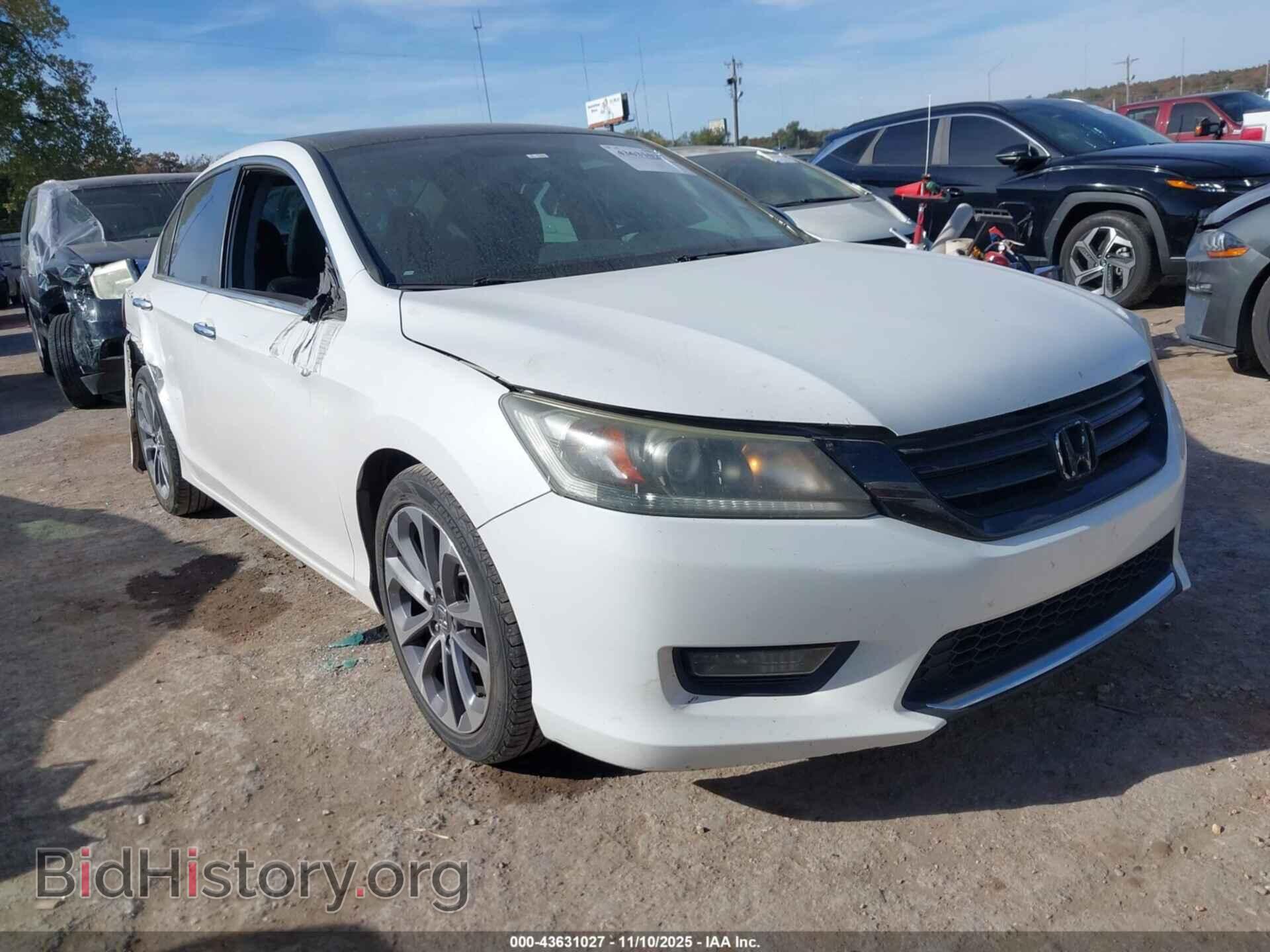 Photo 1HGCR2F56EA299255 - HONDA ACCORD 2014