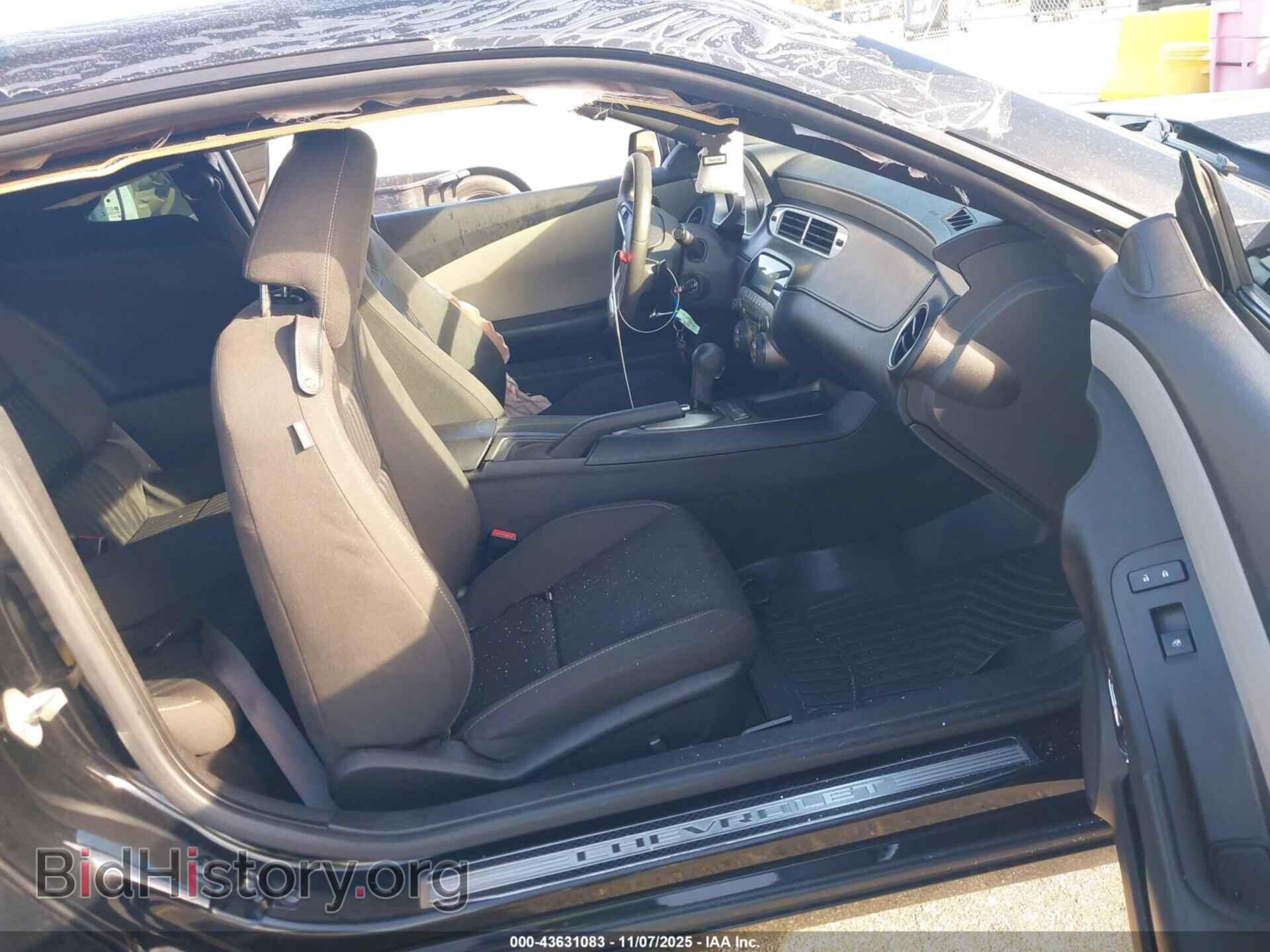 2013 CHEVROLET CAMARO - VIN: 2G1FA1E32D9146307 - Фото 5
