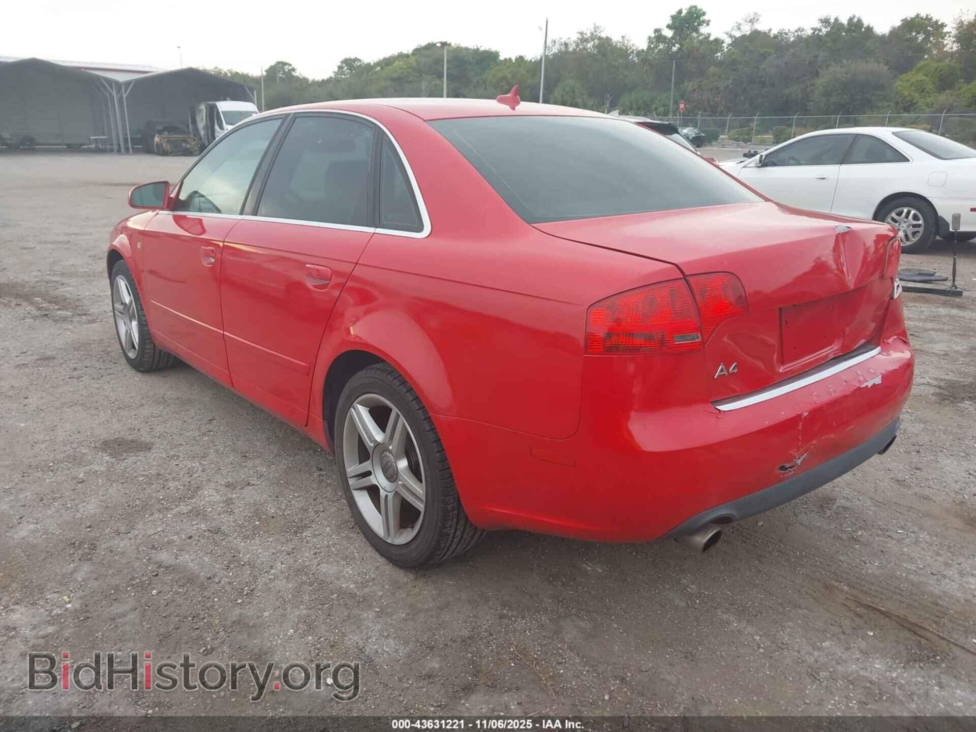 2007 AUDI A4 - VIN: WAUAF78E97A106217 - Photo 3