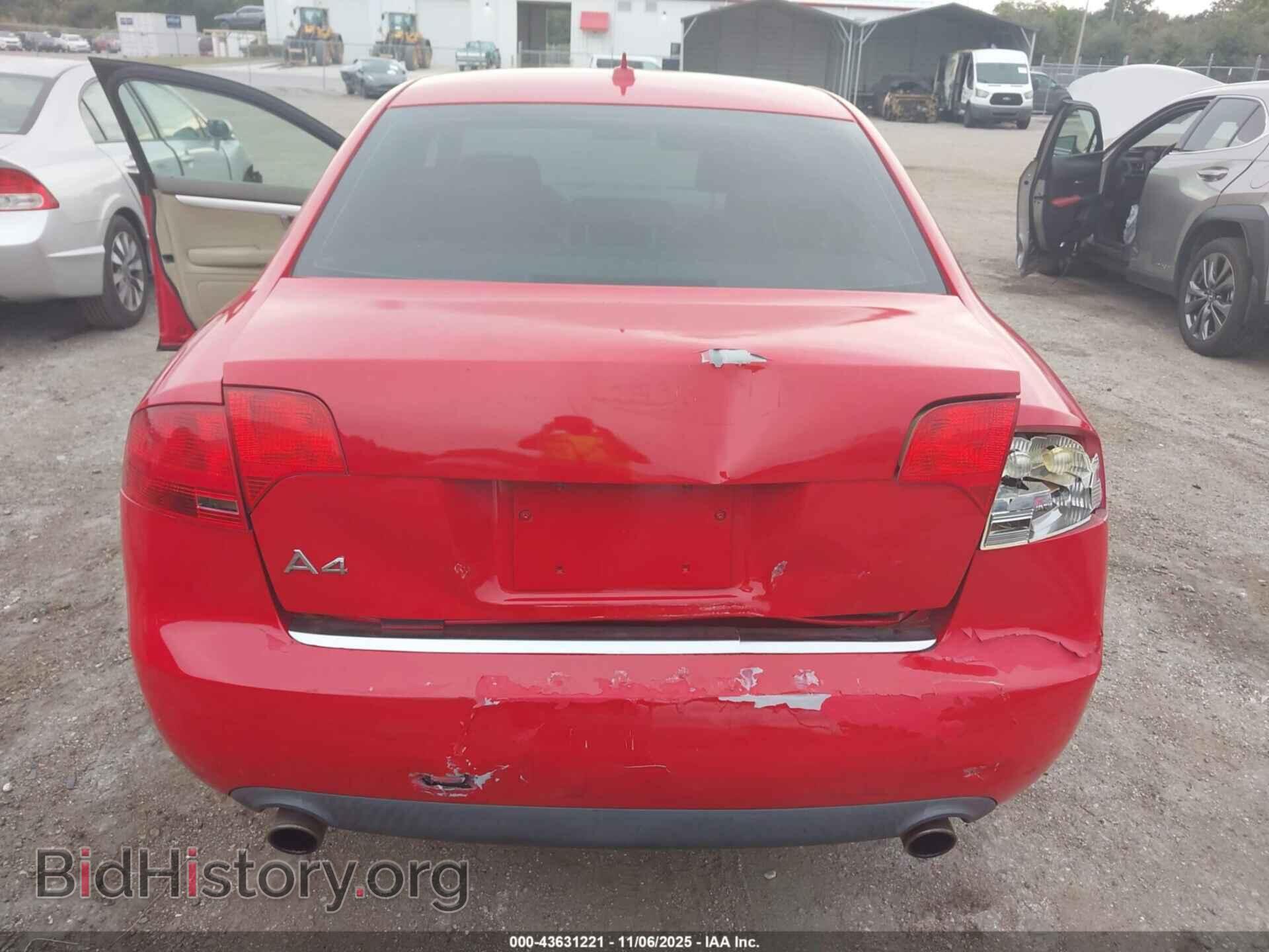 2007 AUDI A4 - VIN: WAUAF78E97A106217 - Photo 6